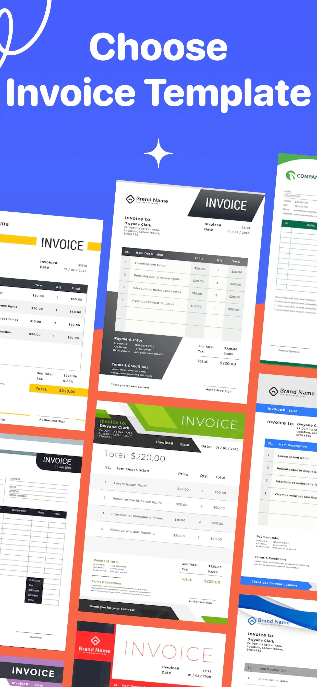 Invoice Maker Manager On Fly iphone screenshot 3