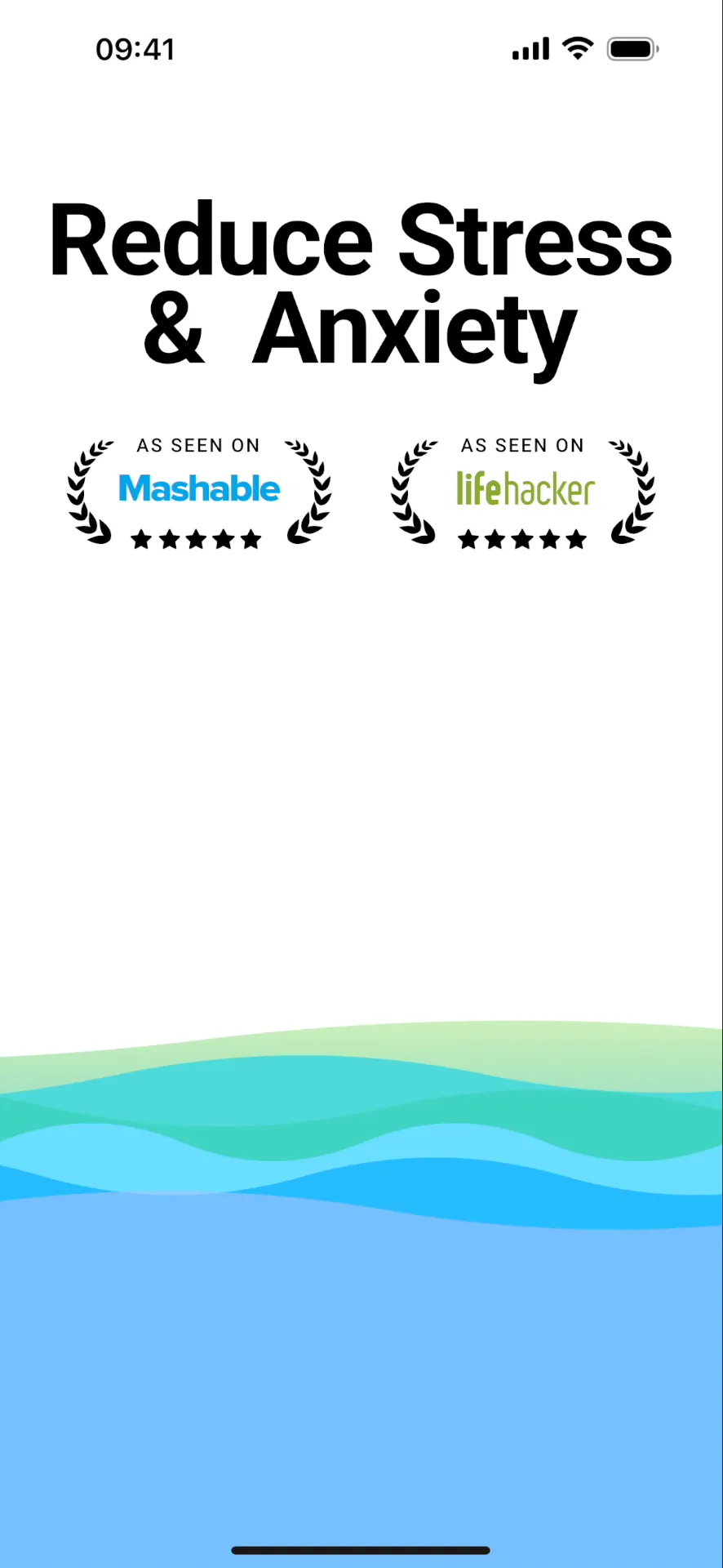 Breathing Exercises Breathe+ iphone screenshot 1