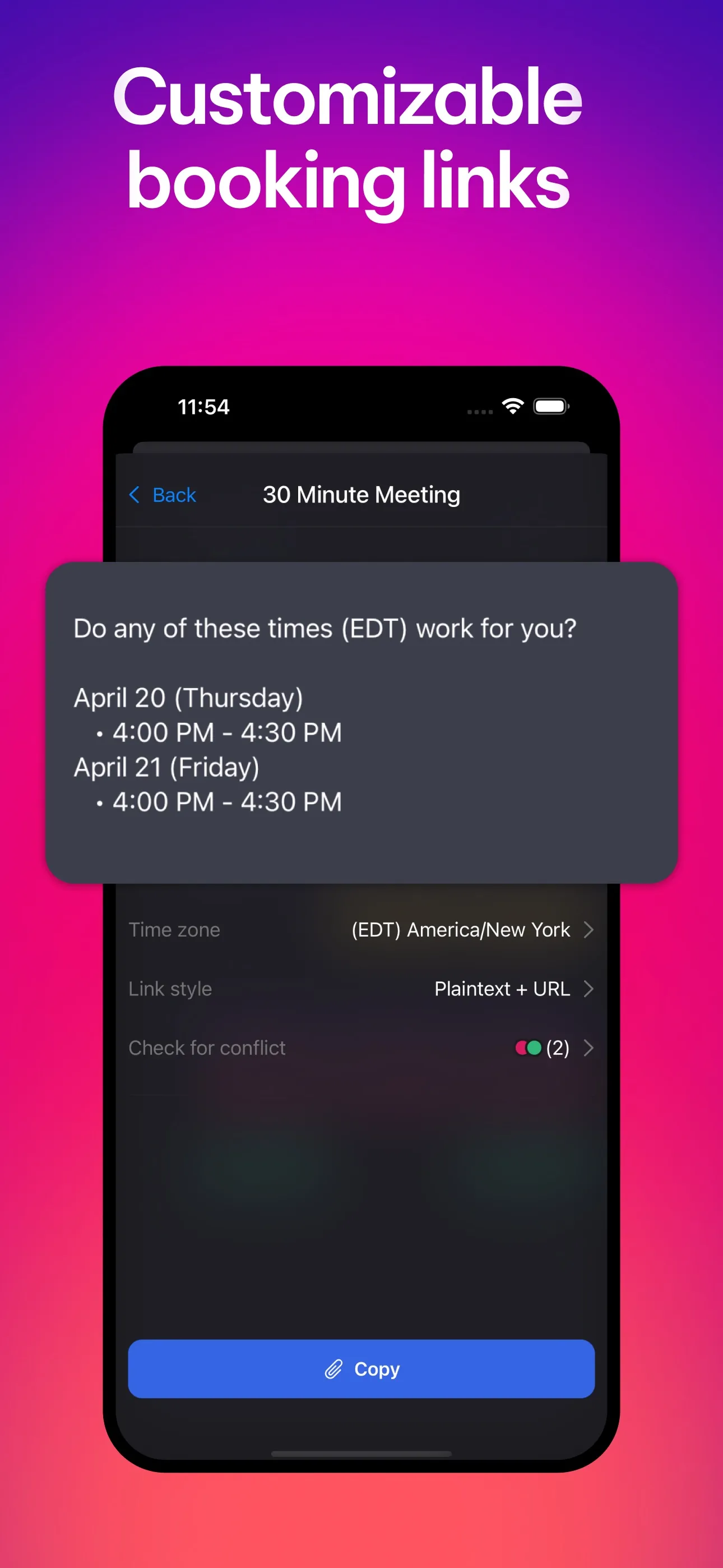 Vimcal: Calendar and Schedule iphone screenshot 7