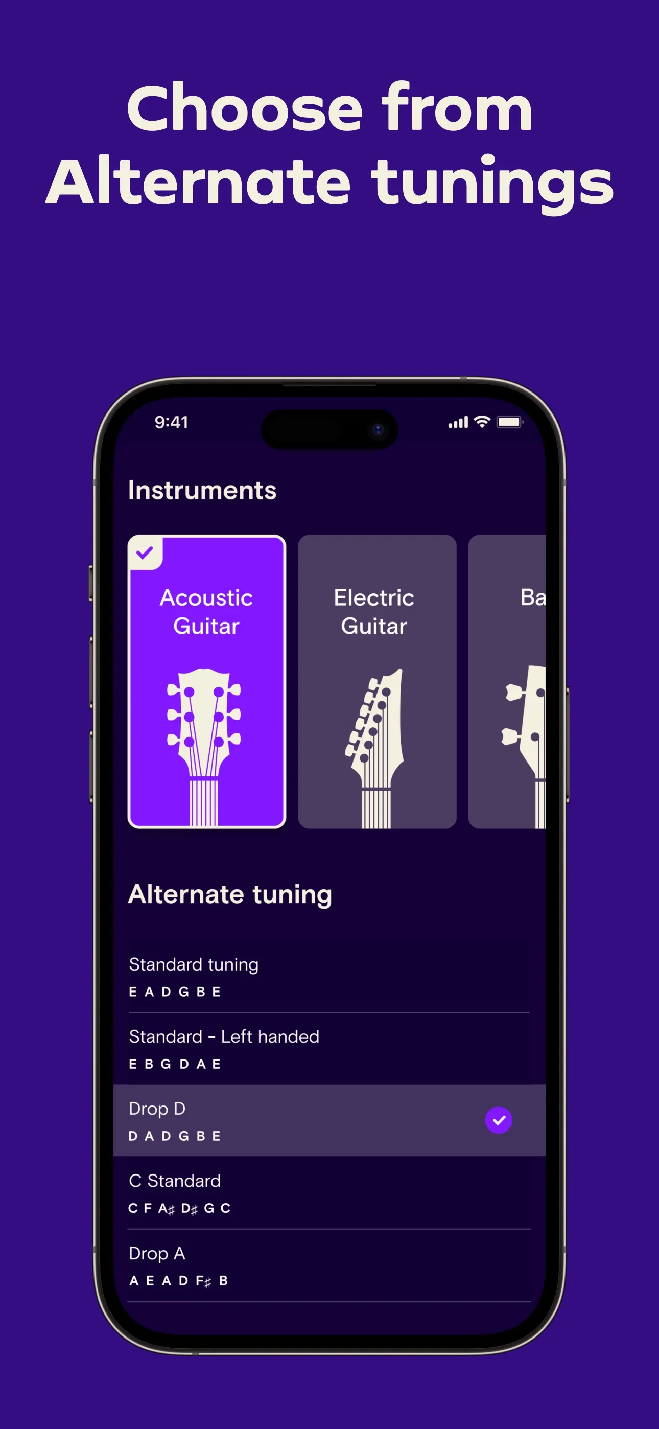 Guitar Tuner - Simply Tune iphone screenshot 5
