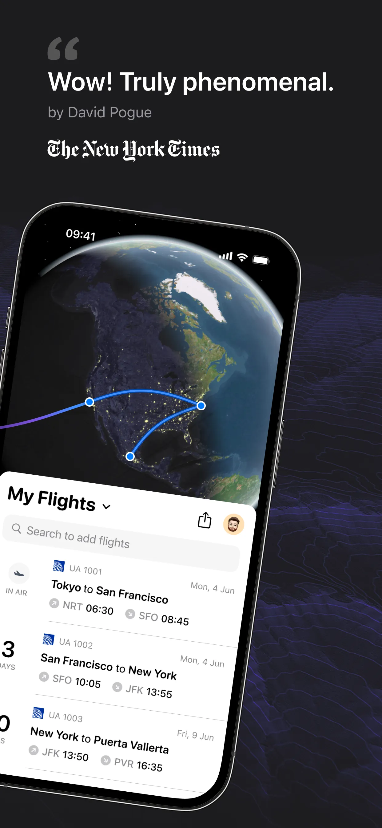 Flighty – Live Flight Tracker iphone screenshot 2