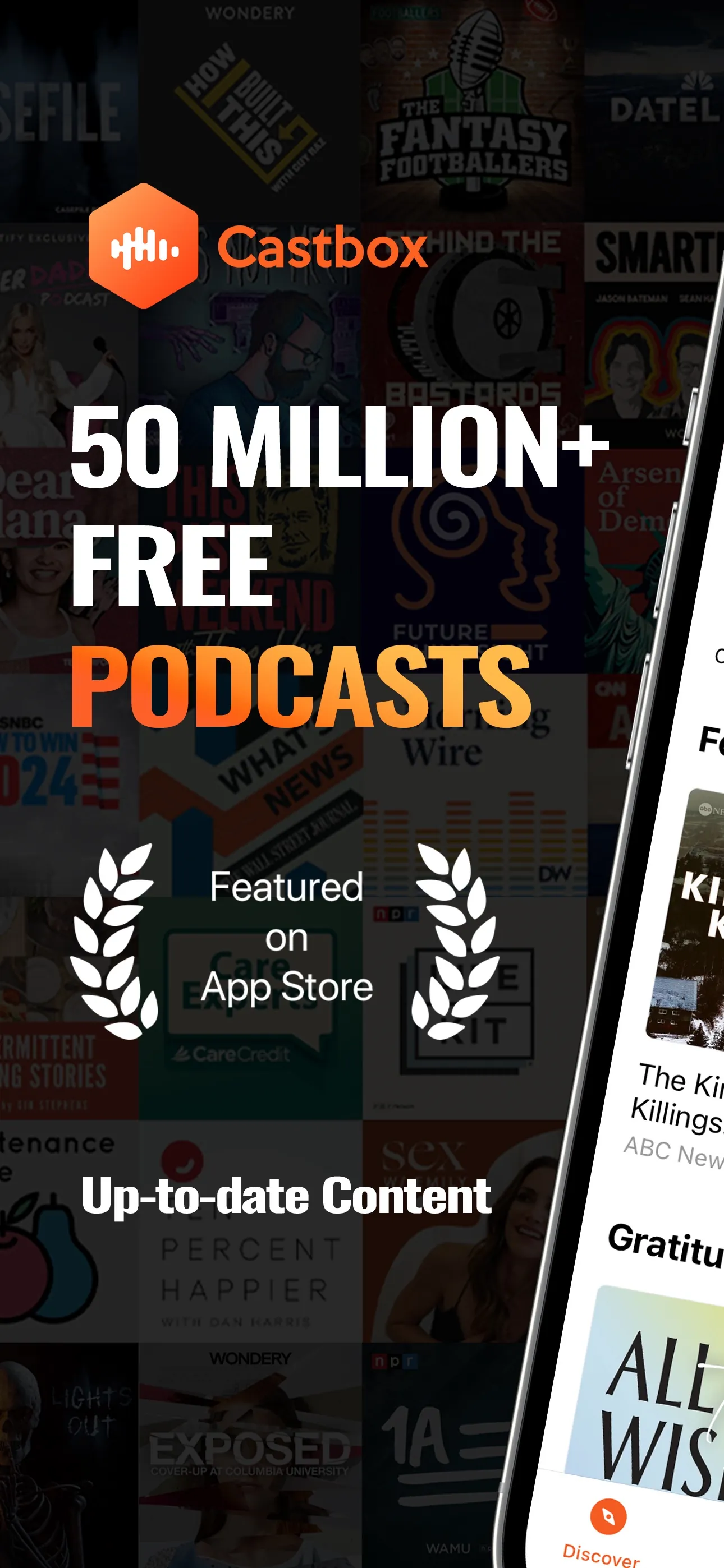 Podcast App & Player - Castbox iphone screenshot 1