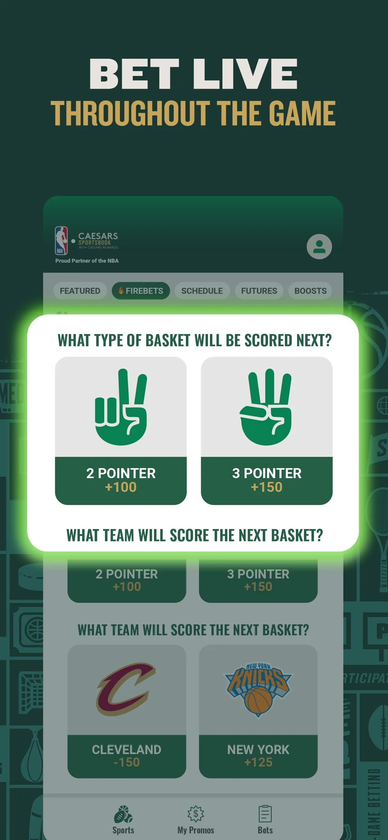 Caesars Sportsbook iphone screenshot 6