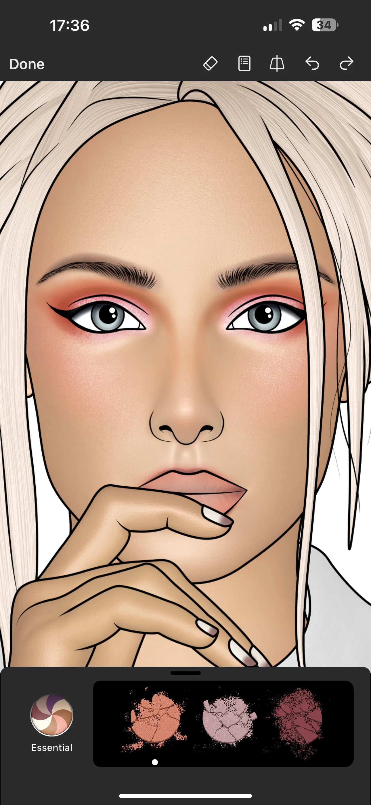 Prêt à Makeup iphone screenshot 2