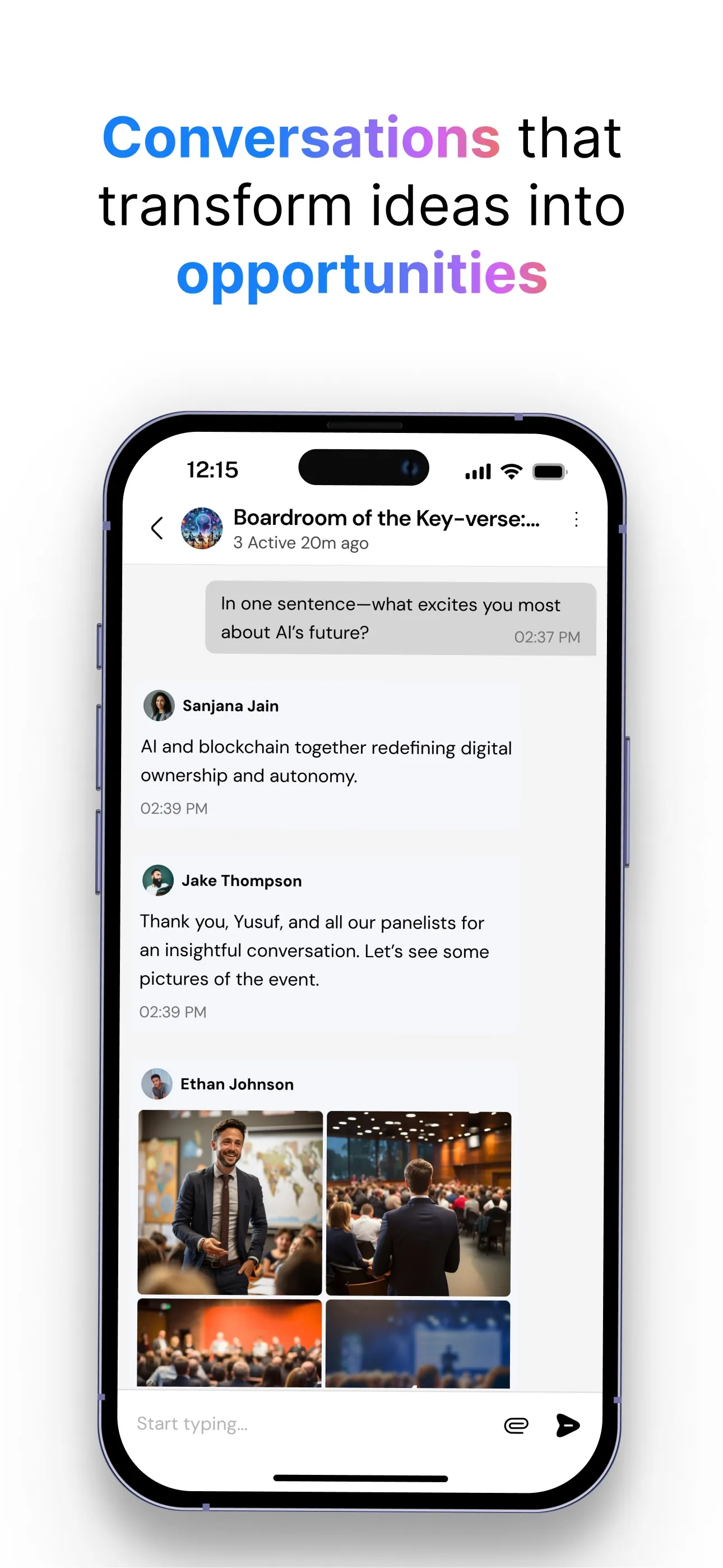 Key: Professional Networking iphone screenshot 2