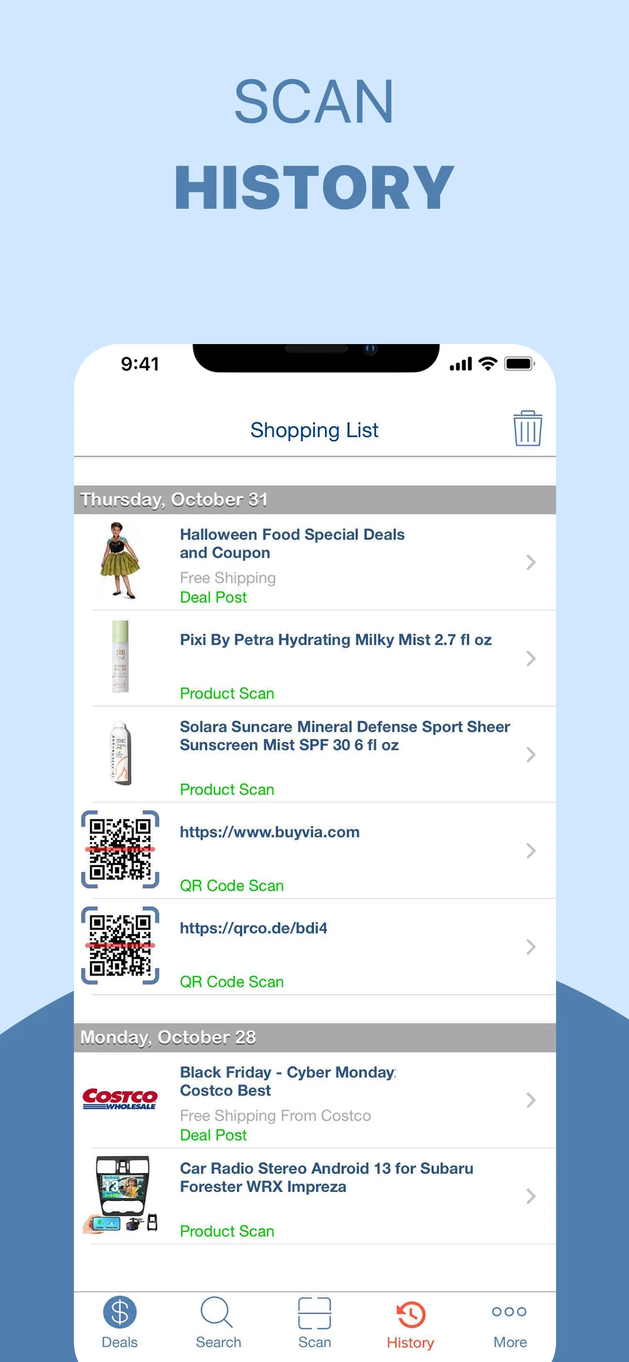 Price Scanner Barcode iphone screenshot 5