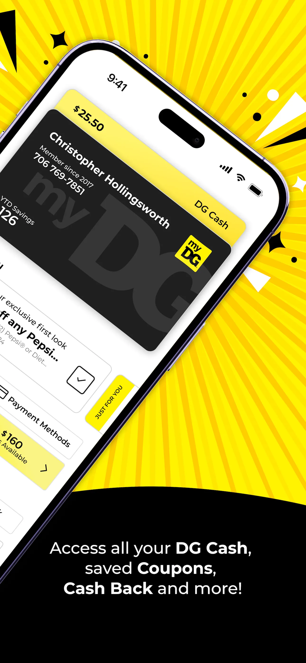 Dollar General-Digital Coupons iphone screenshot 2
