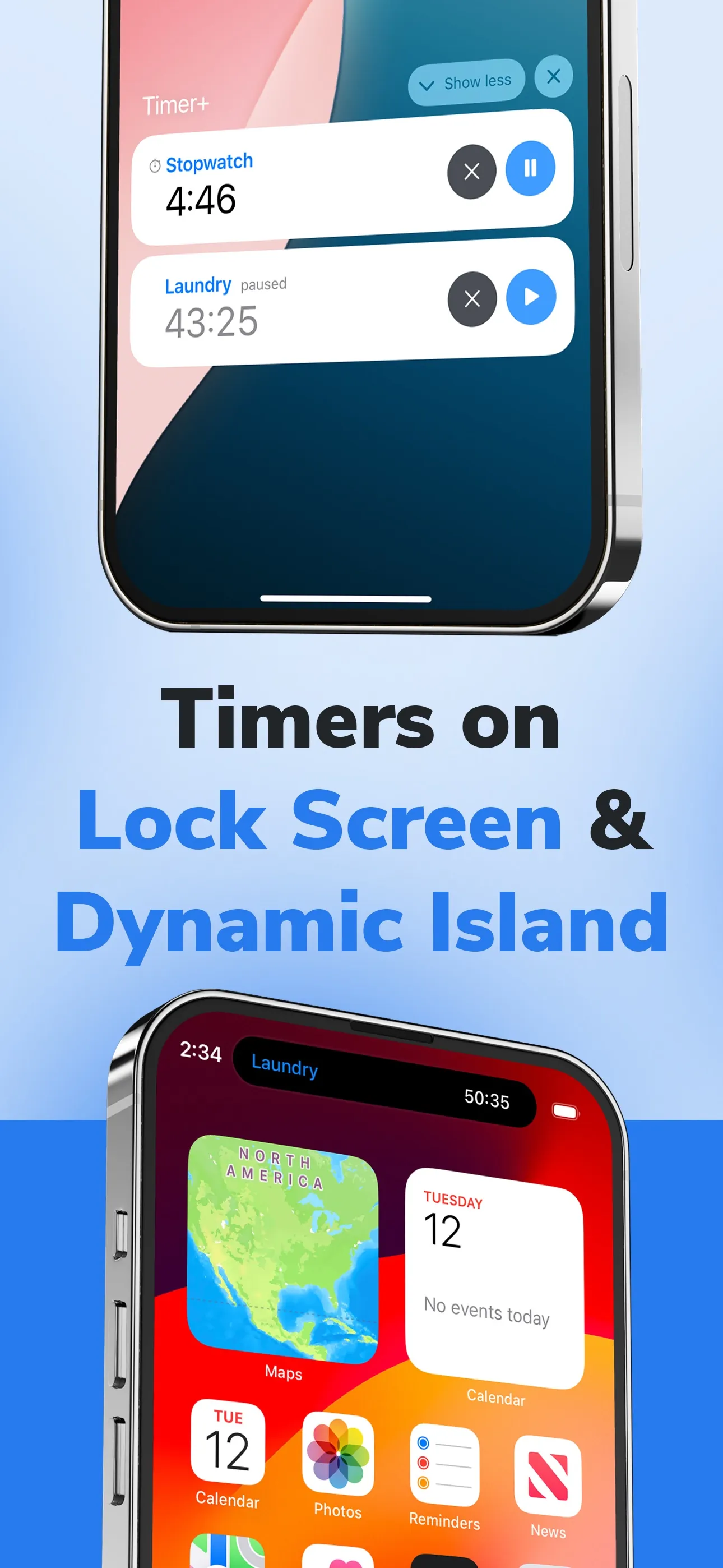 Timer+ · Multiple Timers iphone screenshot 5