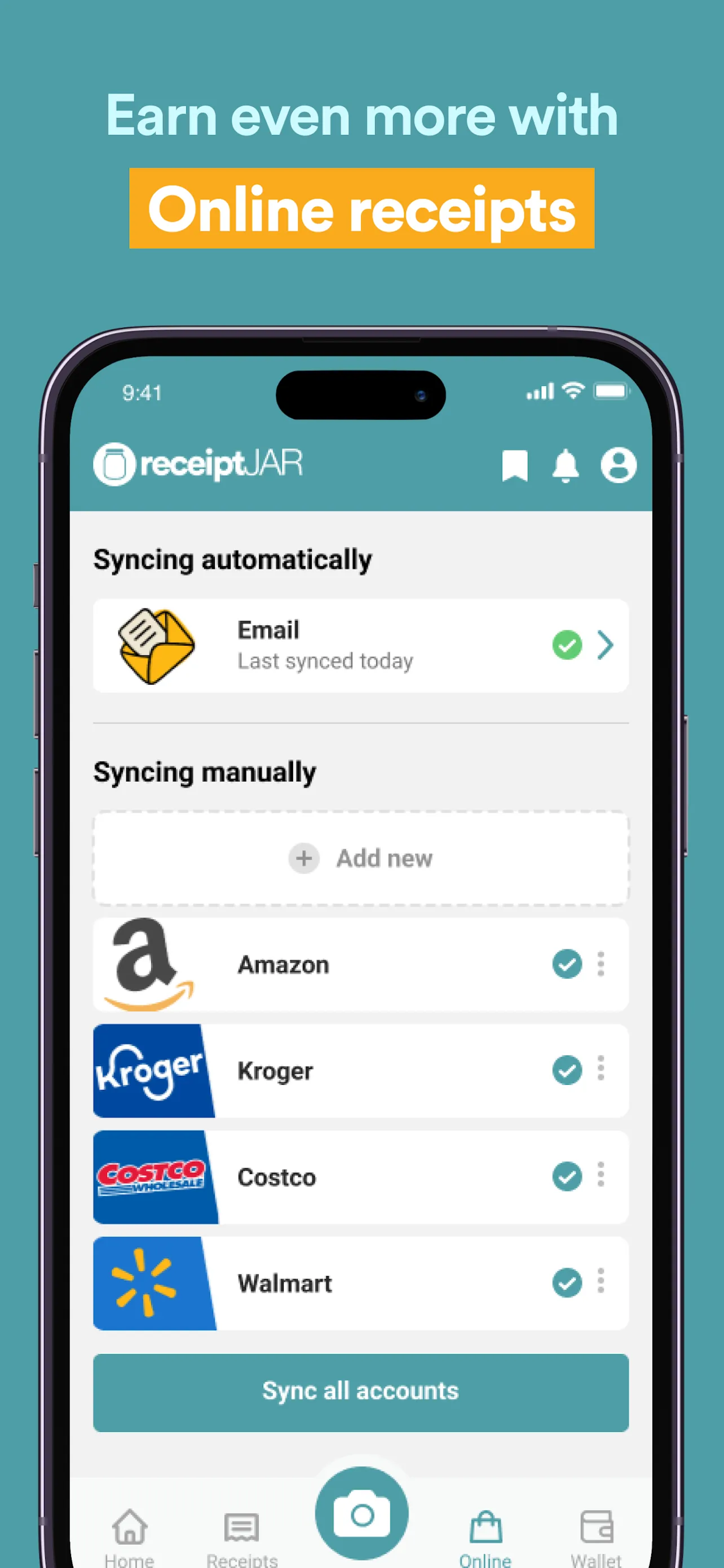 ReceiptJar iphone screenshot 5