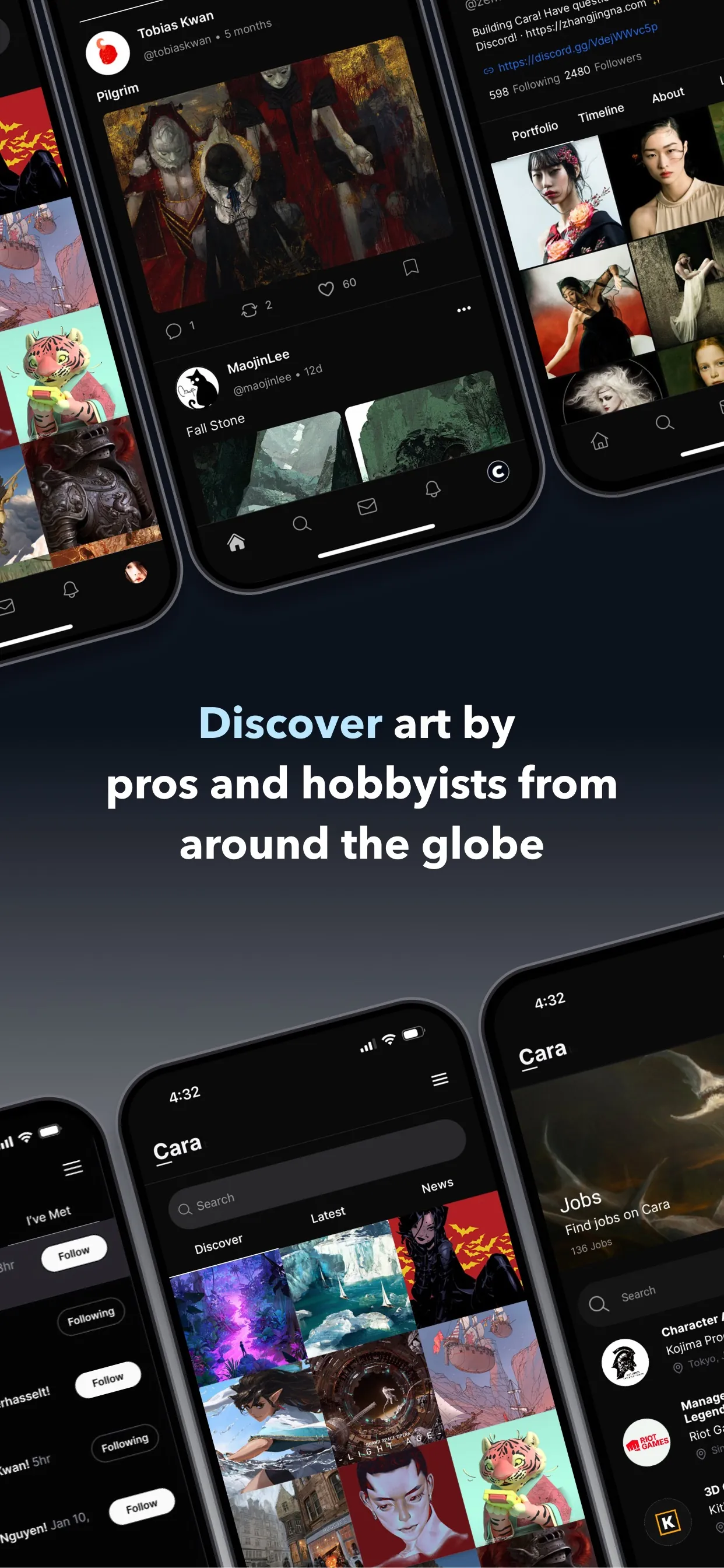 Cara: Art & Social iphone screenshot 2