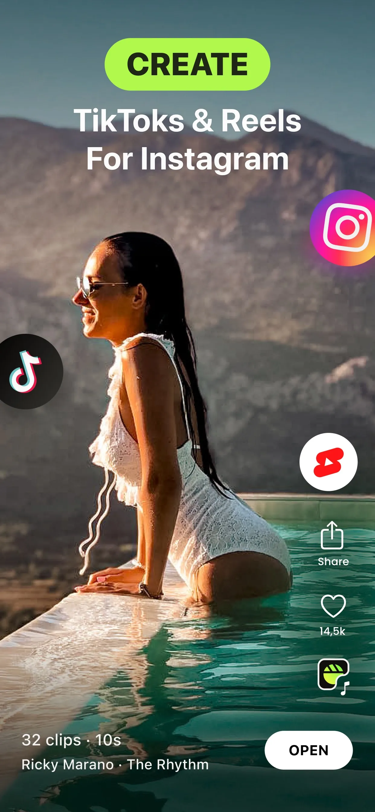 Reels Maker for Instagram・BEAT iphone screenshot 2