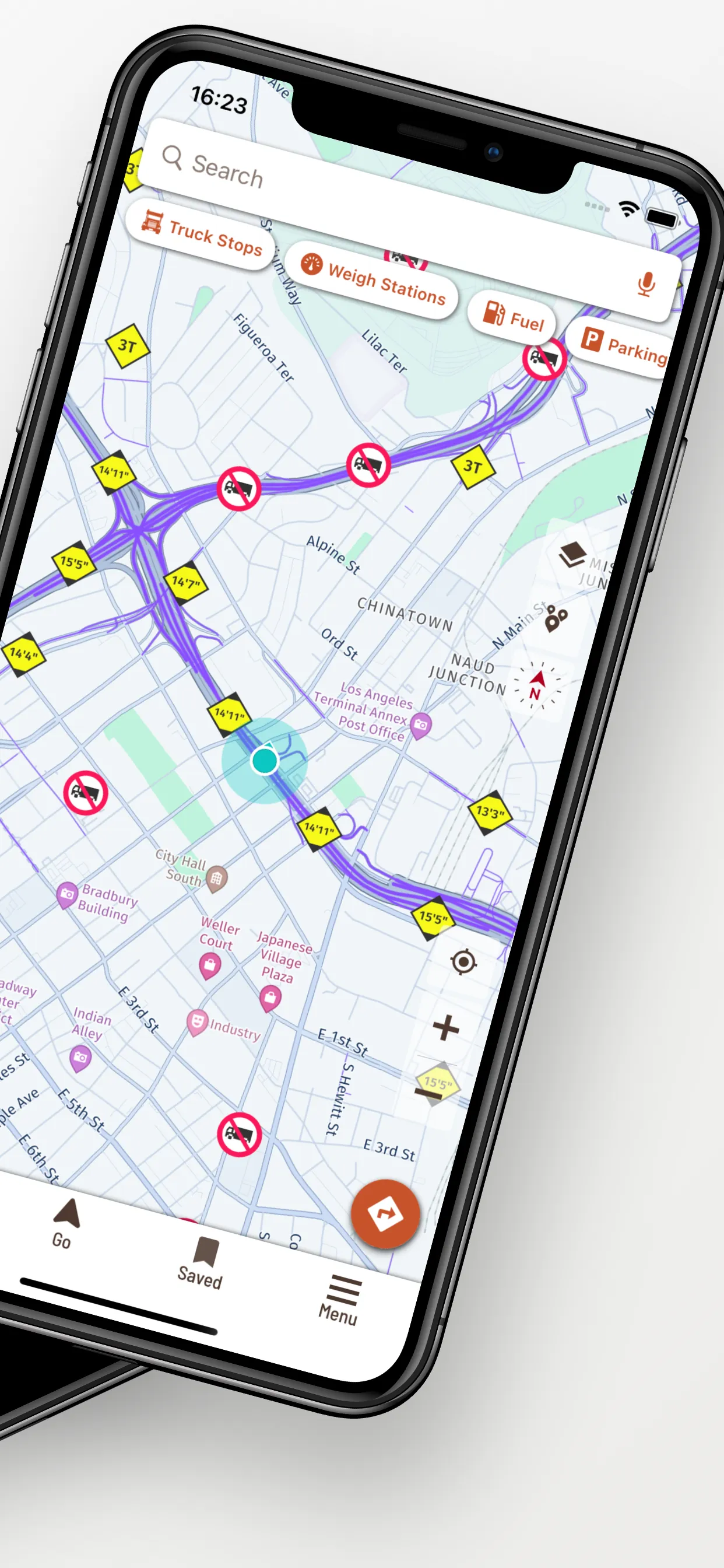 Hammer: Truck GPS & Maps iphone screenshot 3
