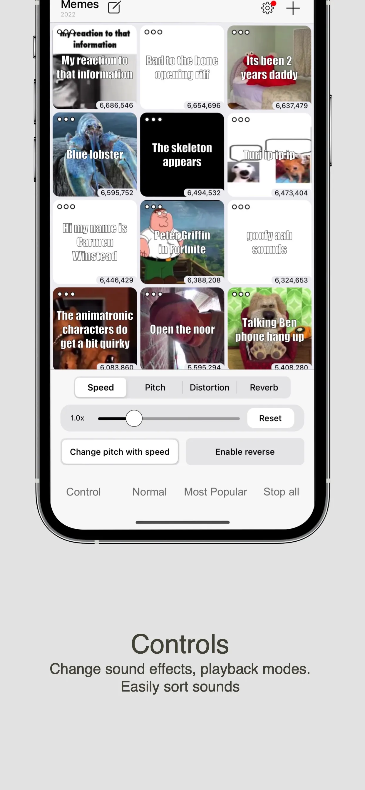 Meme Soundboard 2016-2025 iphone screenshot 3