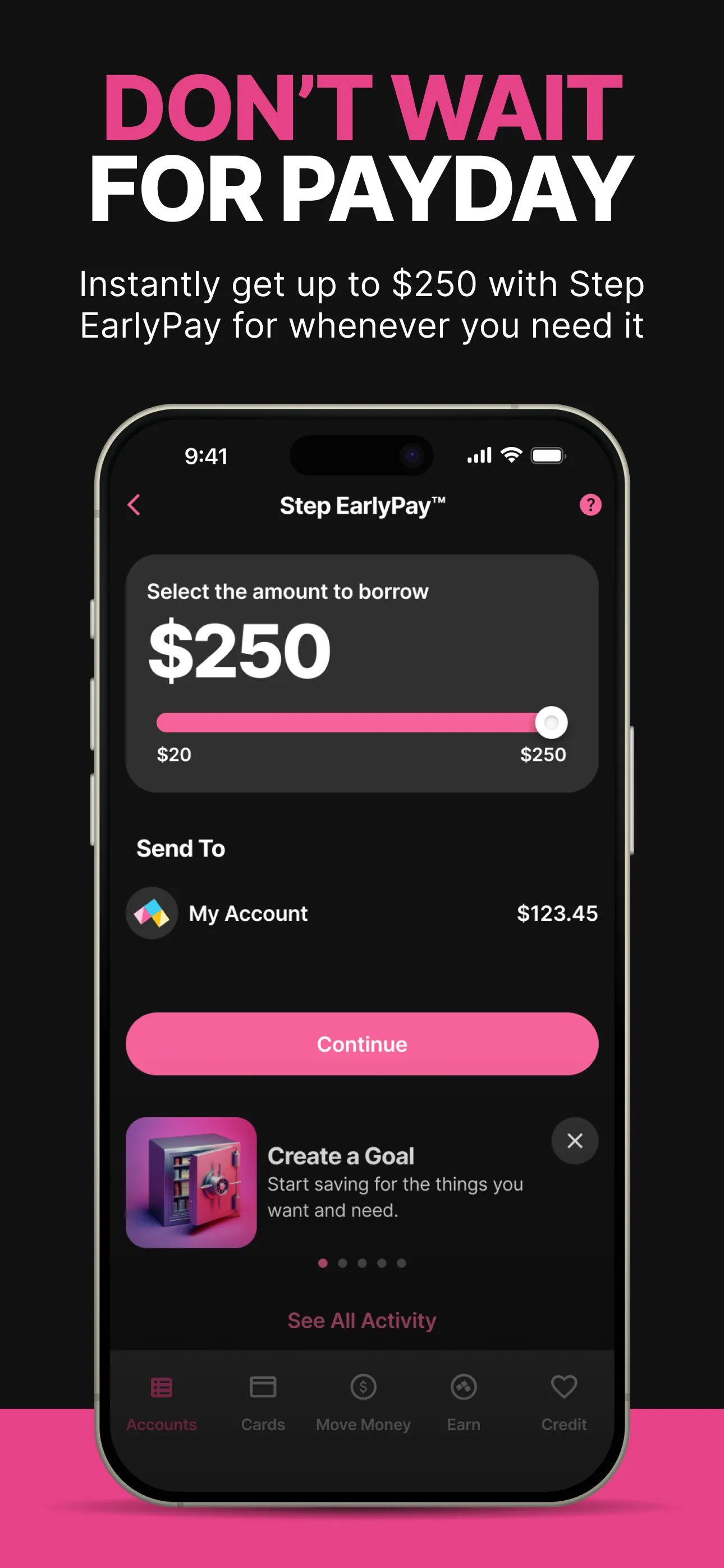 Step: Instant Cash and Rewards iphone screenshot 2