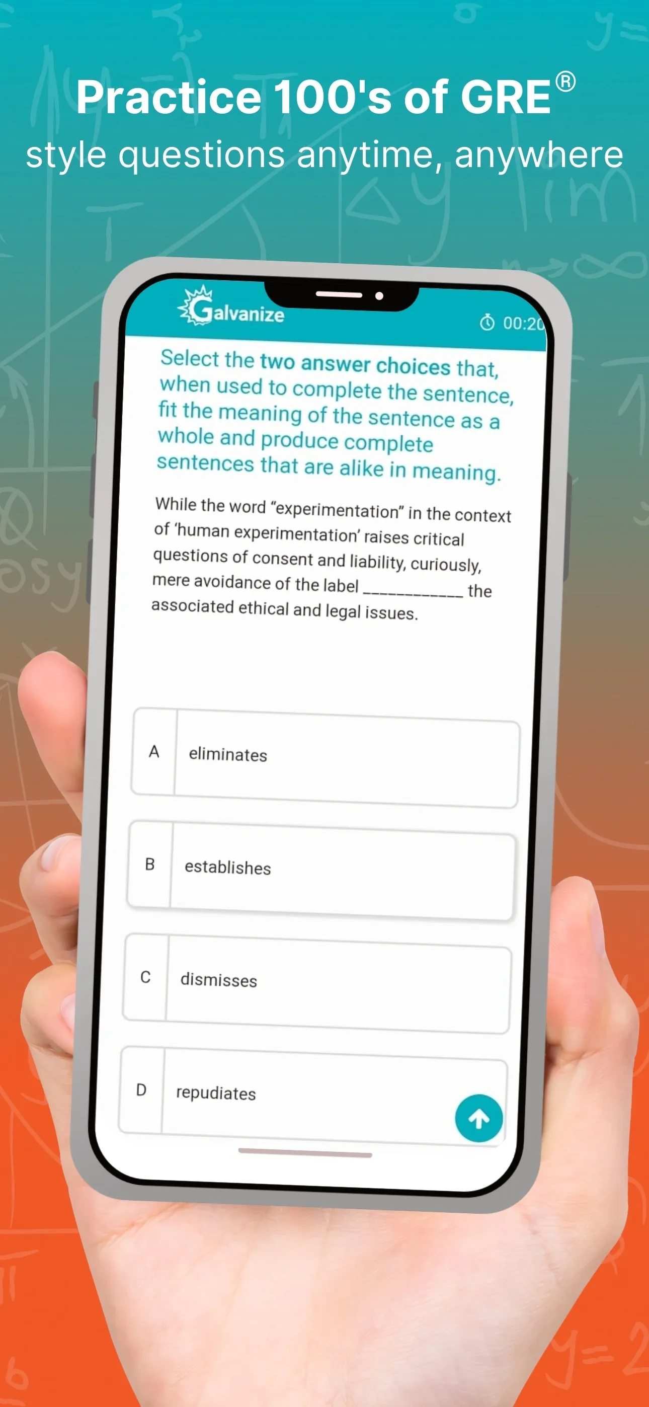 GRE® Test Prep by Galvanize iphone screenshot 3