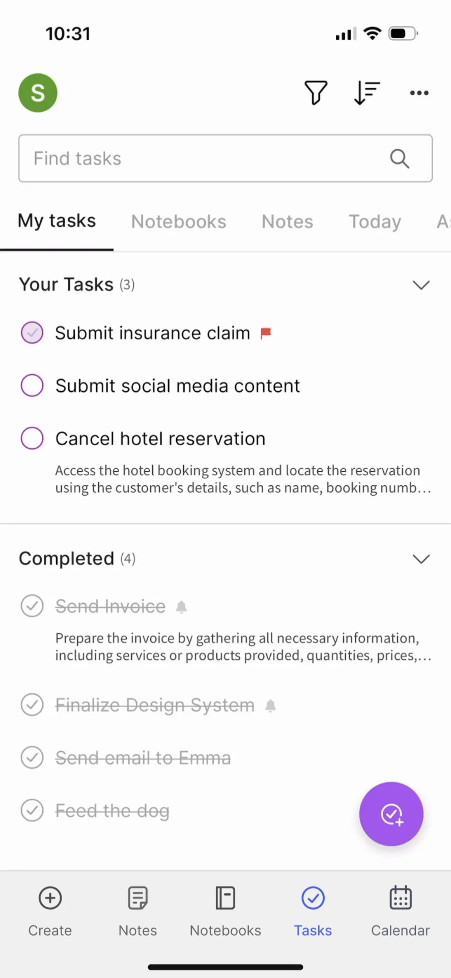 Evernote - Notes Organizer iphone screenshot 1
