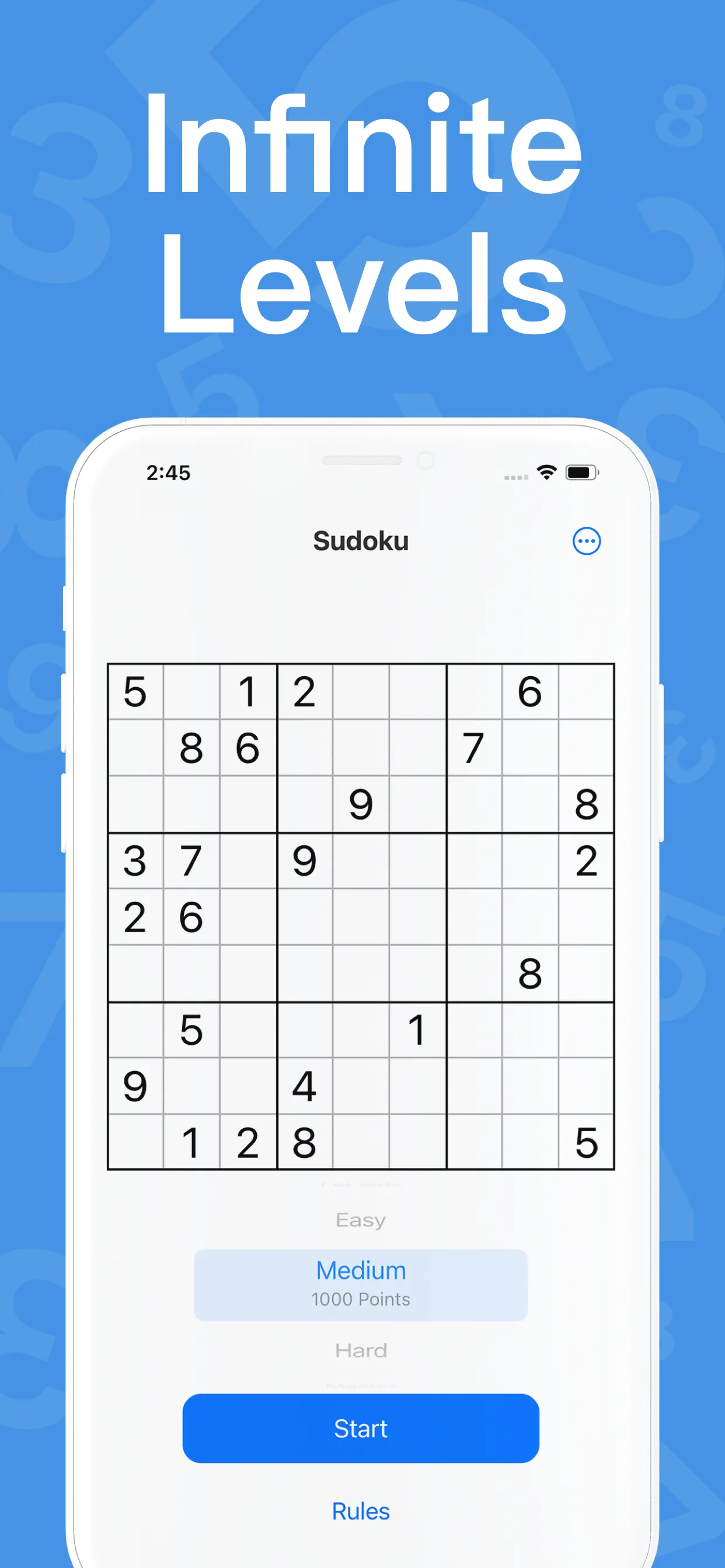 Sudoku - No ads iphone screenshot 7