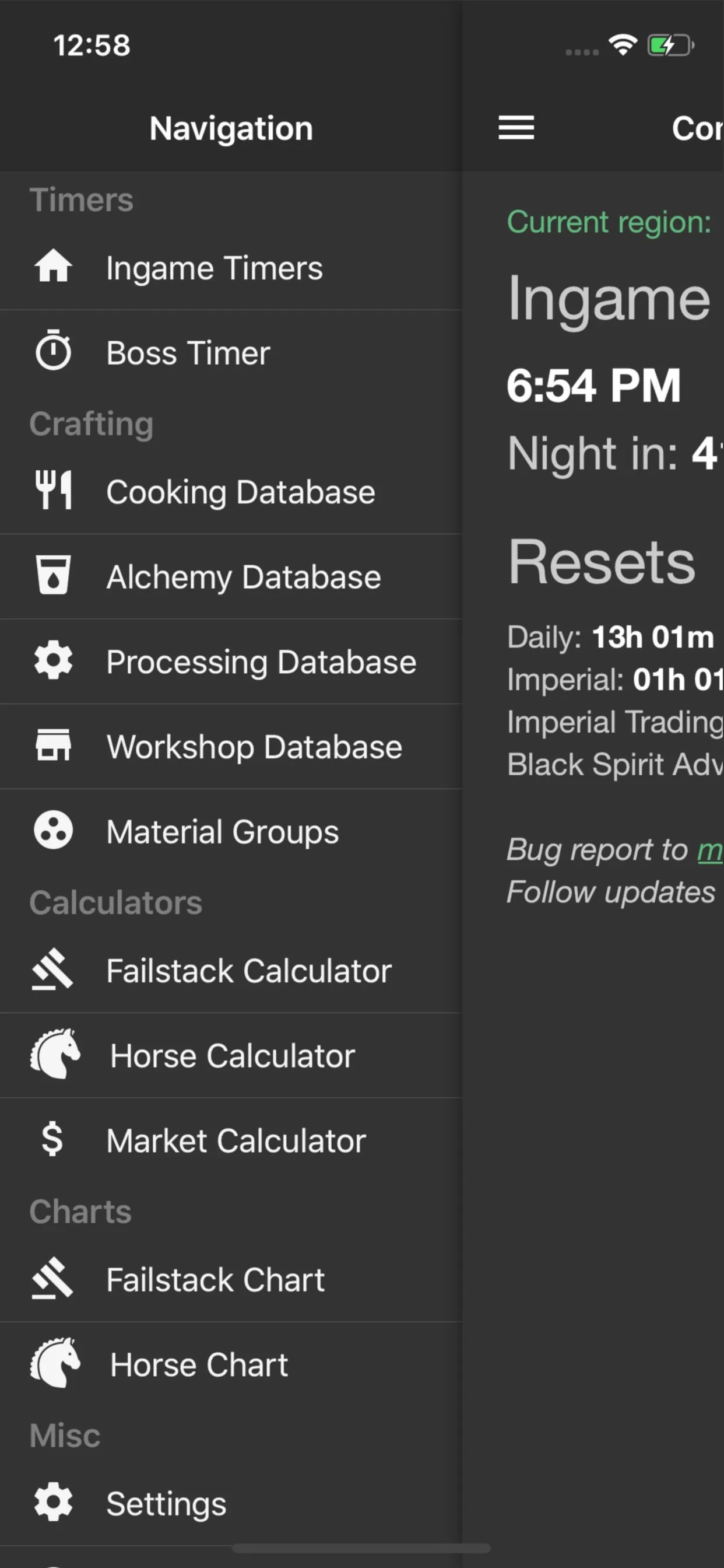 Companion for BDO iphone screenshot 1