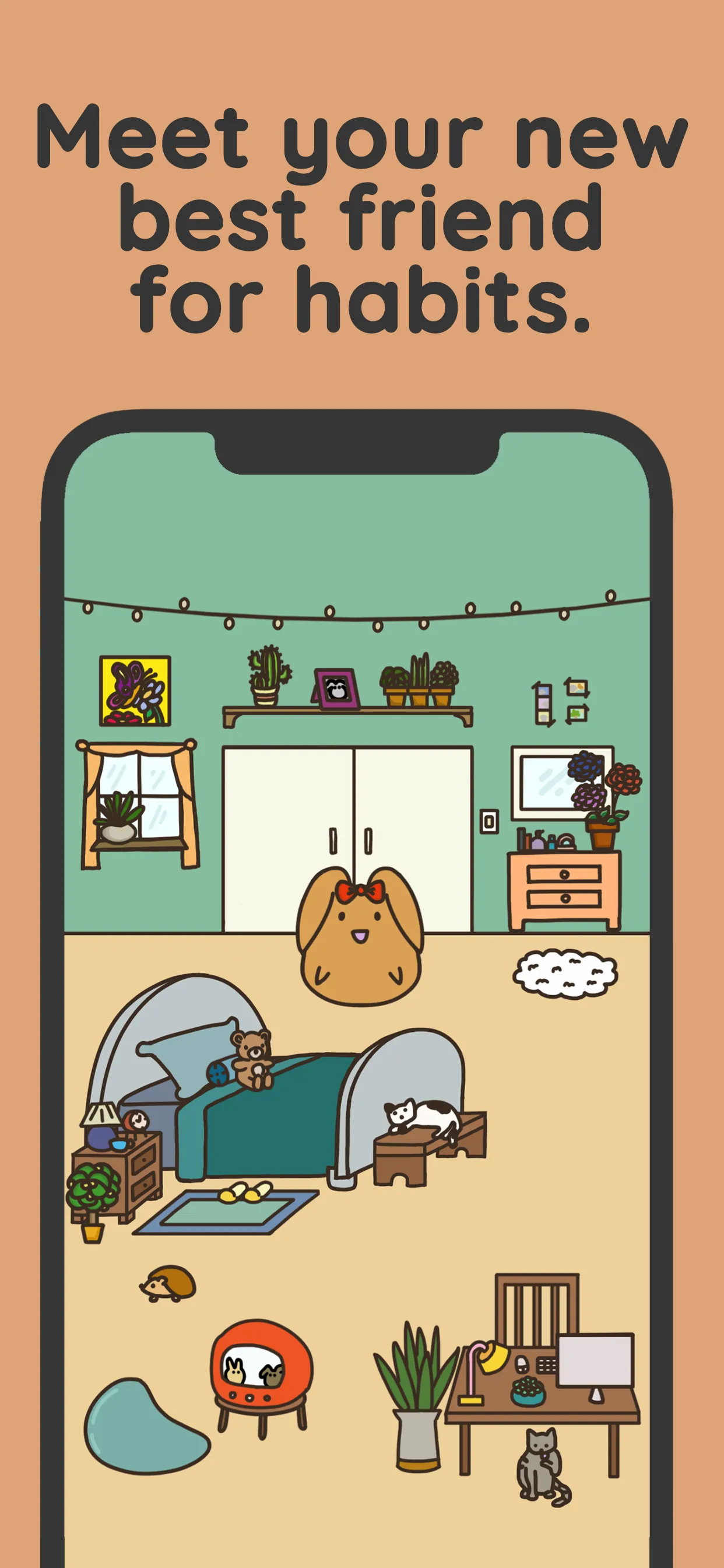 Habit Rabbit: Habit Tracker iphone screenshot 1