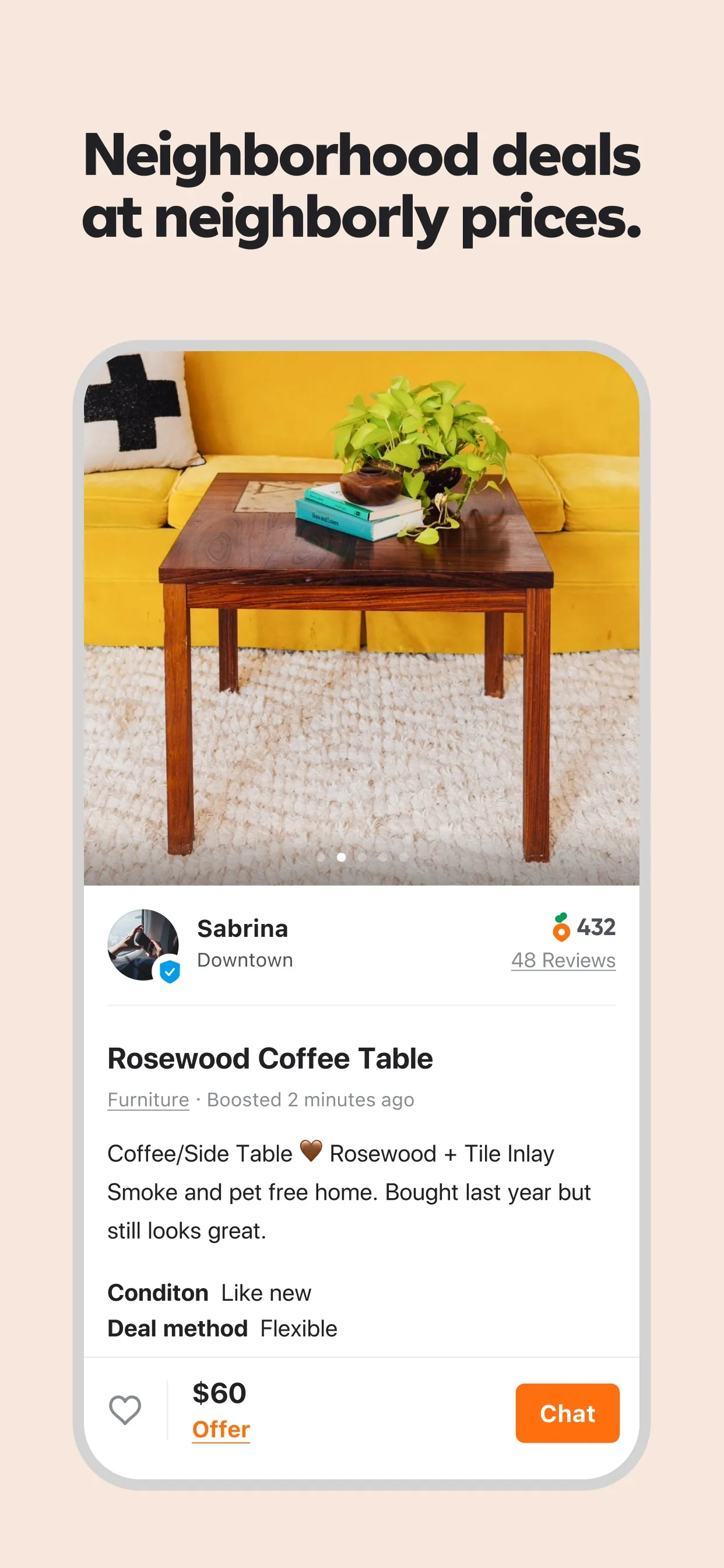 Karrot - Buy & sell locally iphone screenshot 5