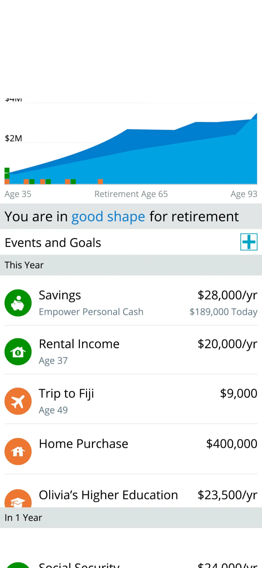 Empower Personal Dashboard™ iphone screenshot 1