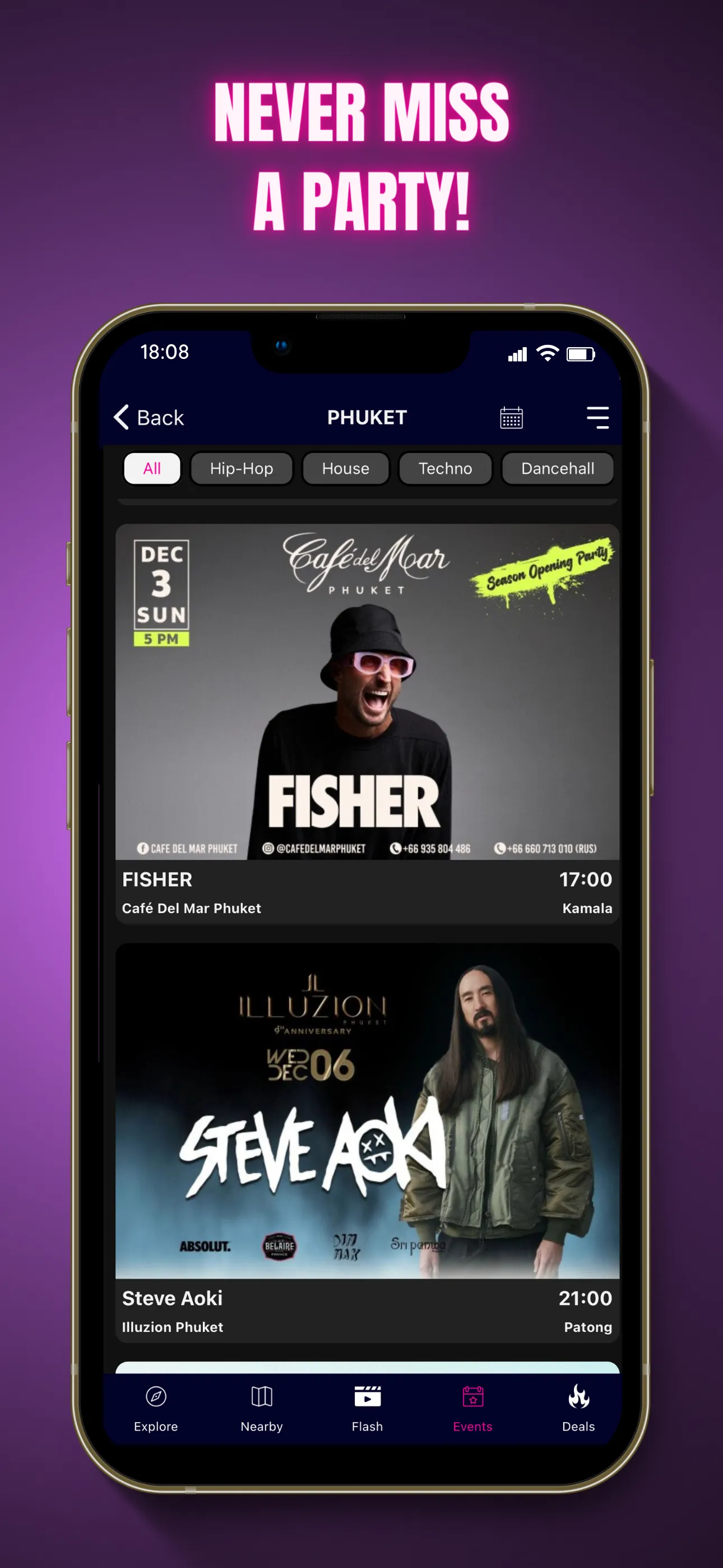 The Nightlife Asia iphone screenshot 4