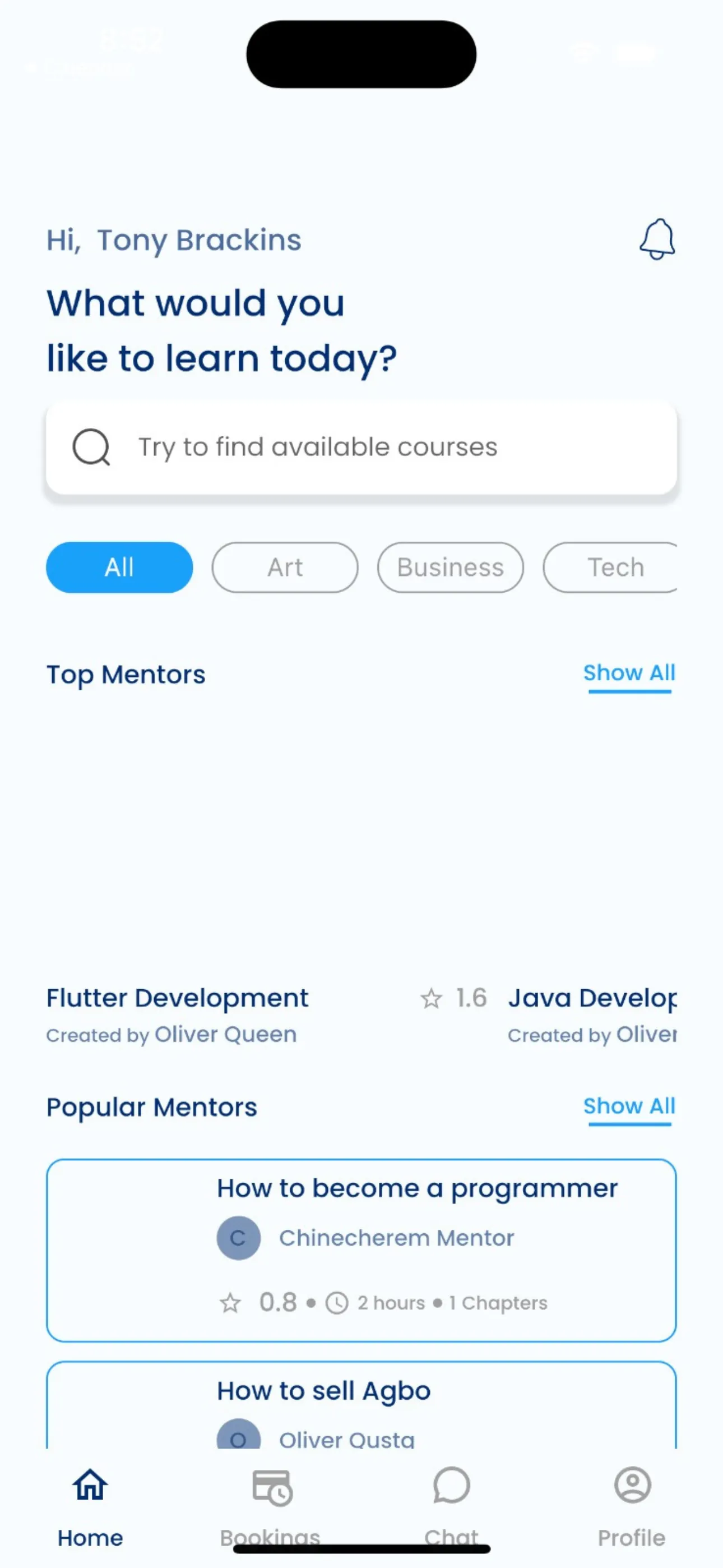 Virtual Mentorship Network iphone screenshot 7