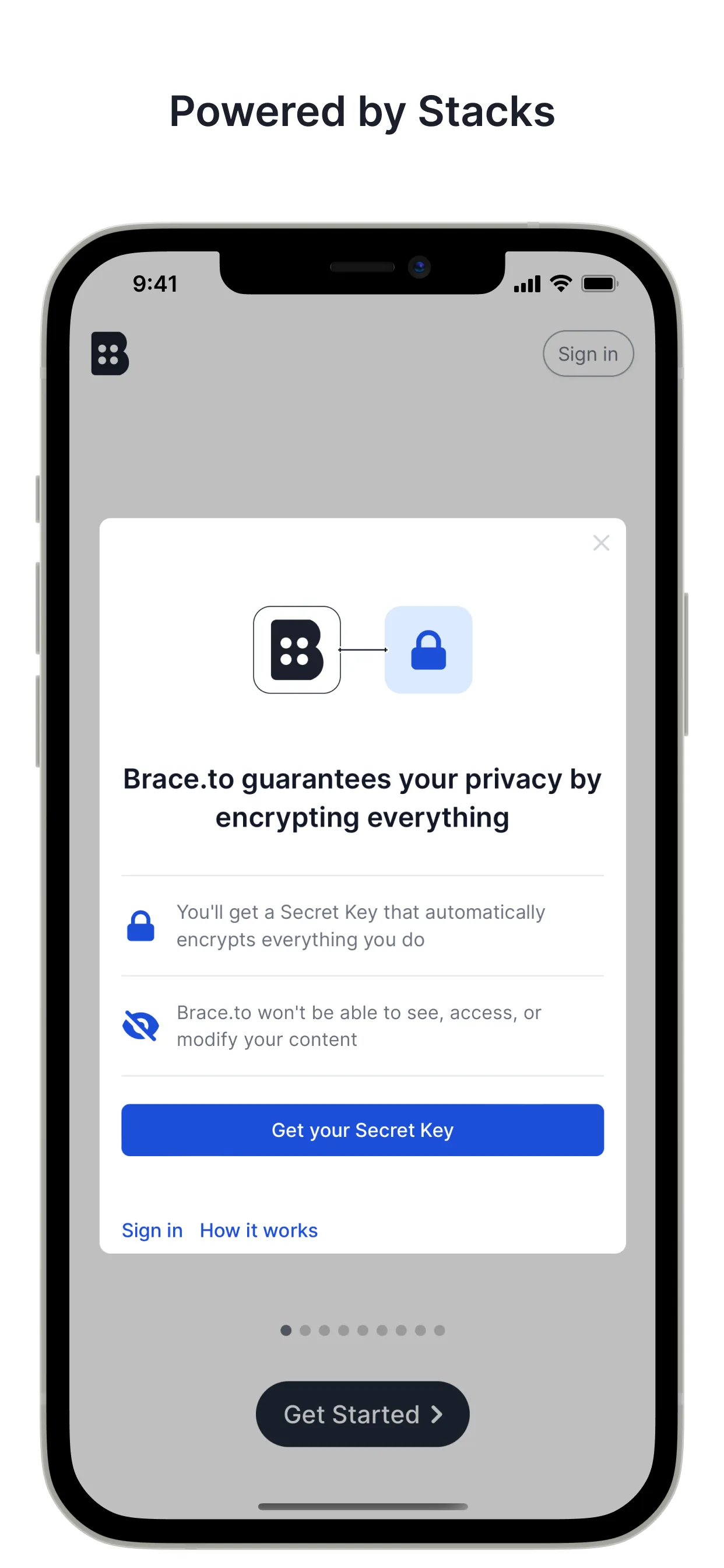 Brace.to - Bookmark Manager iphone screenshot 2