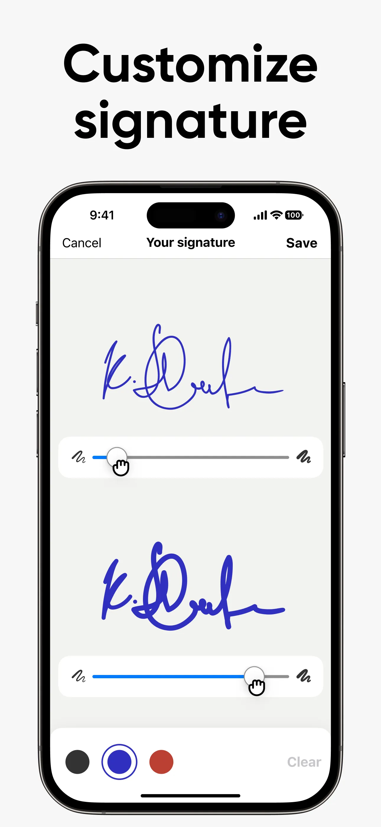 eSign App: Sign PDF Documents iphone screenshot 3