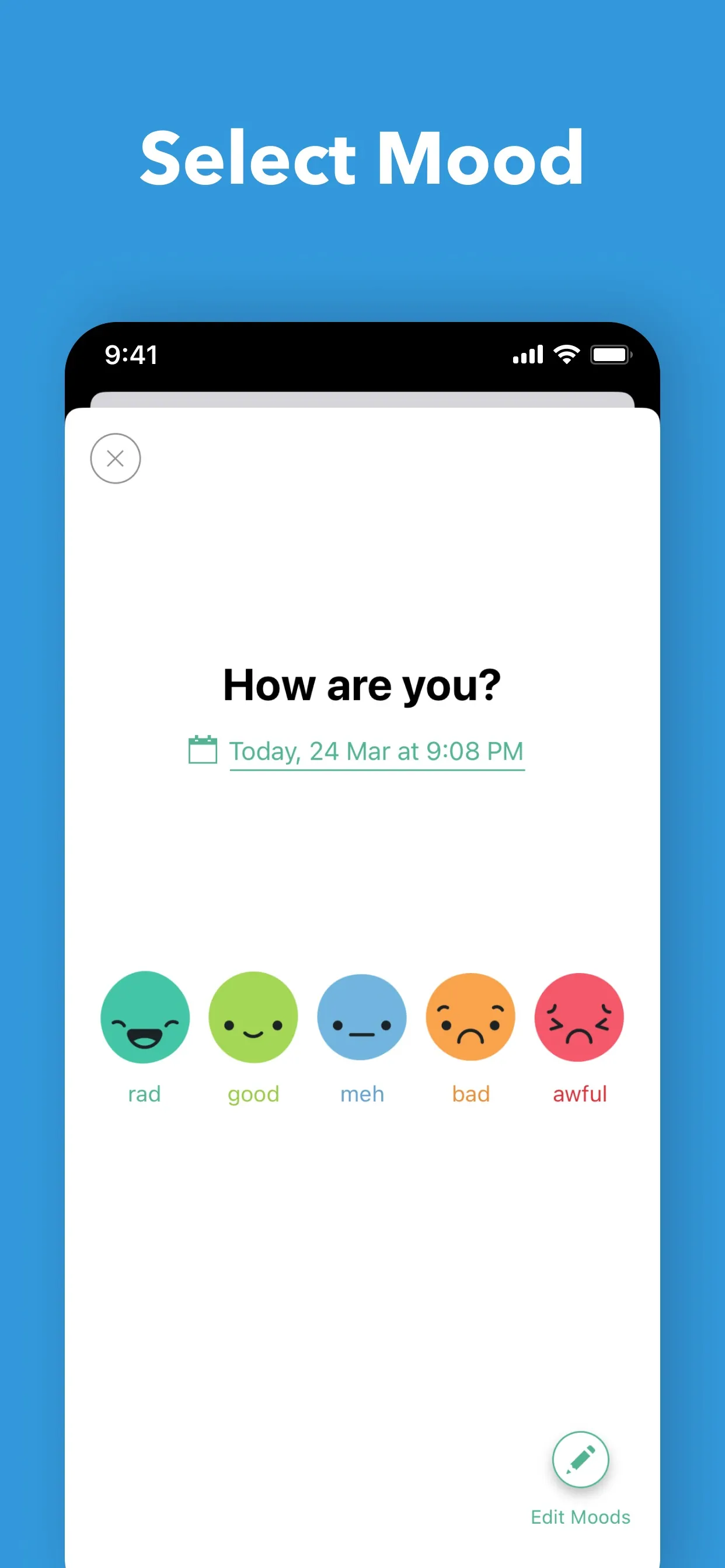 Daylio Journal - Daily Diary iphone screenshot 2