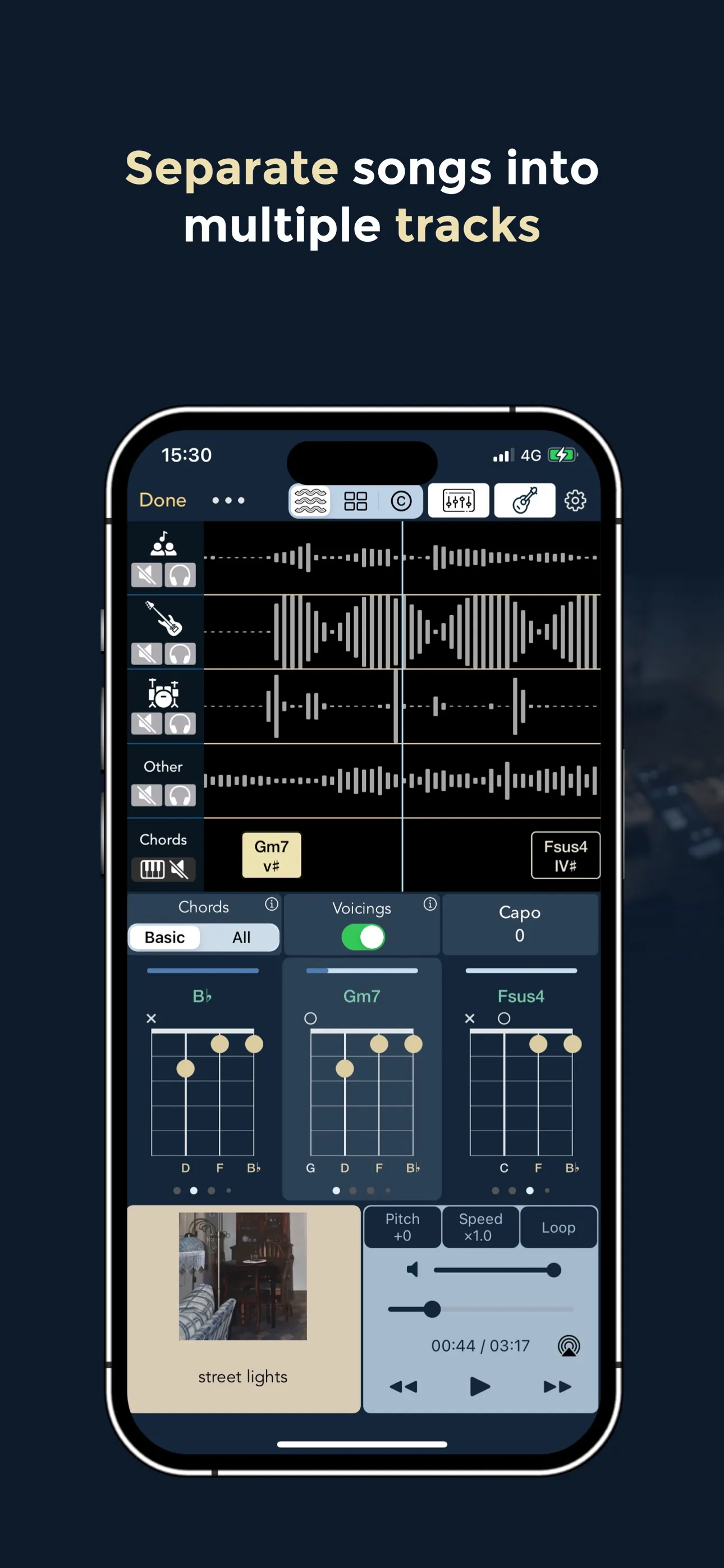 Chord ai - Play any song! iphone screenshot 7