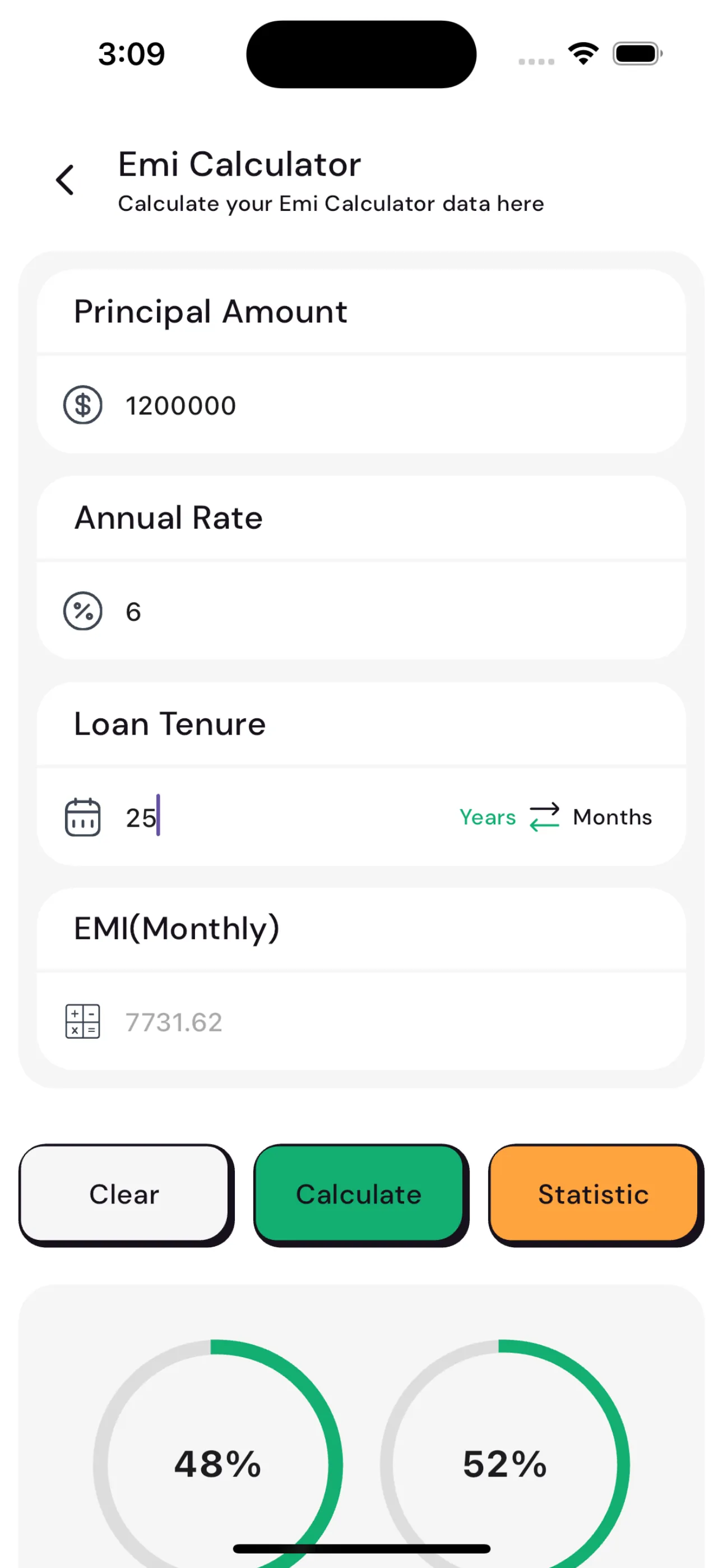 EMI Calculator + Loan Planner iphone screenshot 3