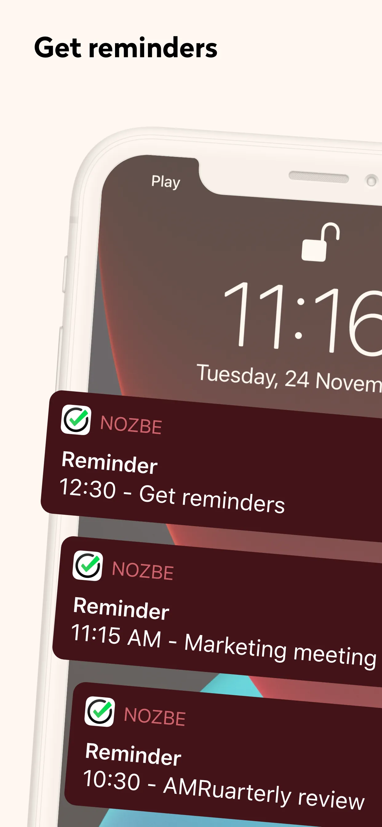 Nozbe Classic iphone screenshot 8