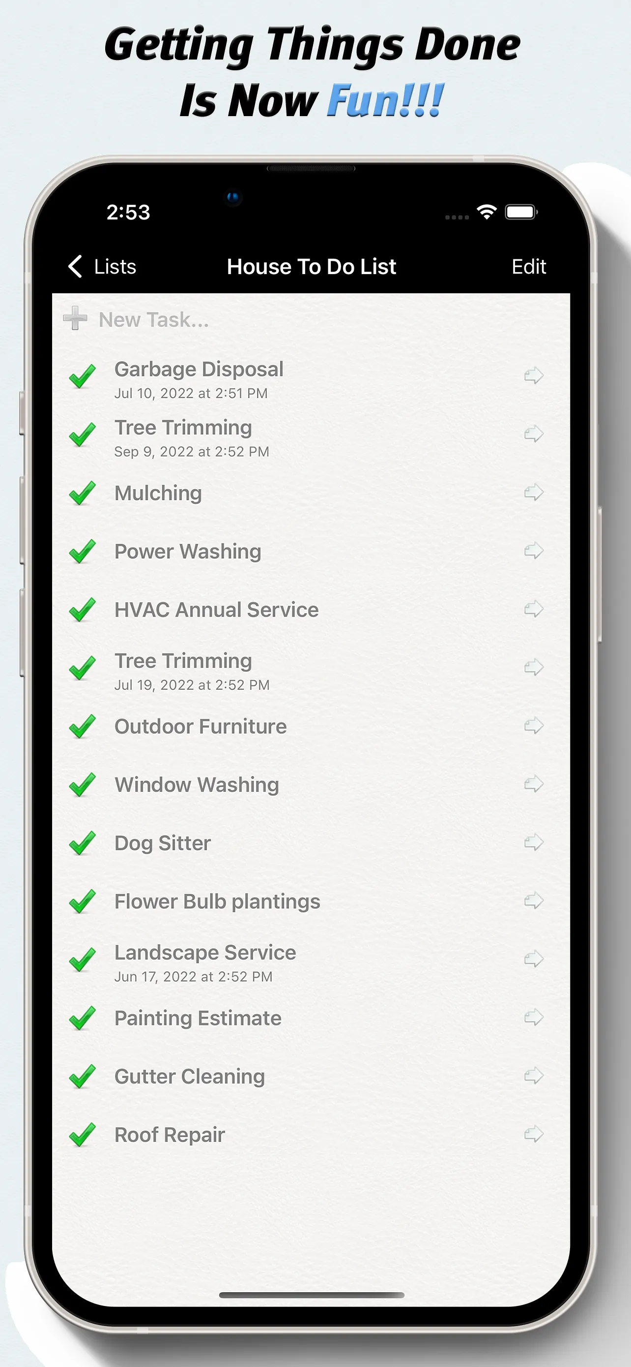 Action Tasks - To Do List iphone screenshot 5
