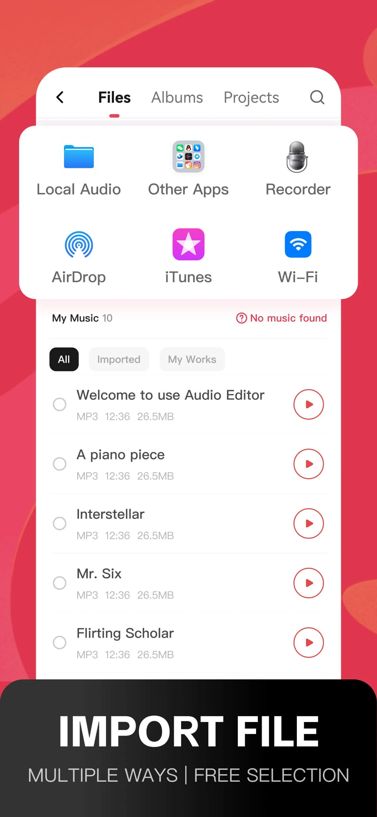 Audio Editor: MP3 Converter iphone screenshot 8