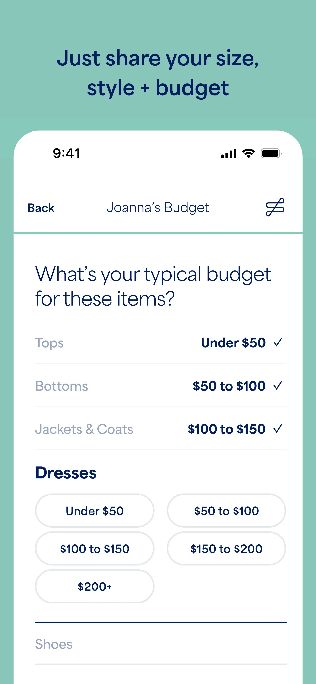 Stitch Fix - Personal Styling iphone screenshot 3