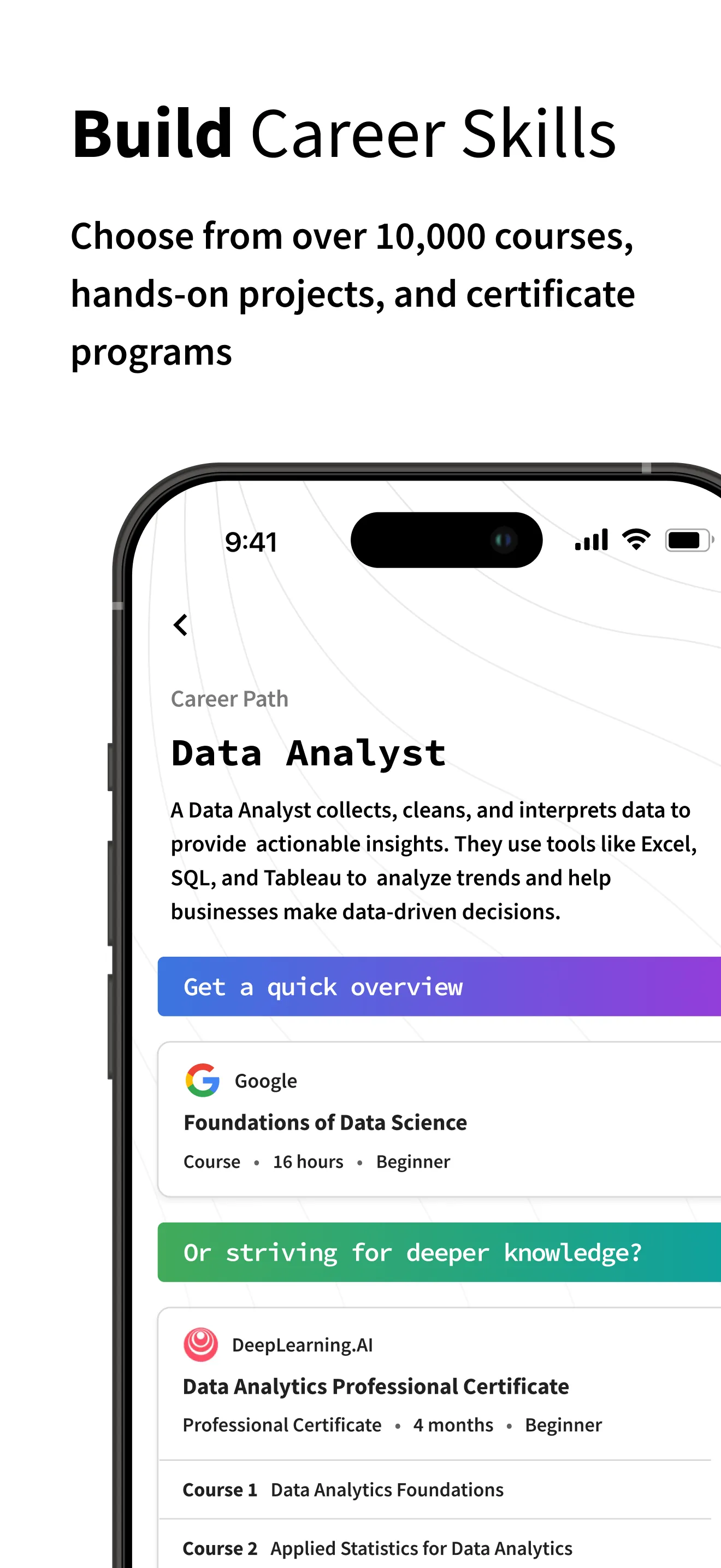 Coursera: Grow your career iphone screenshot 3