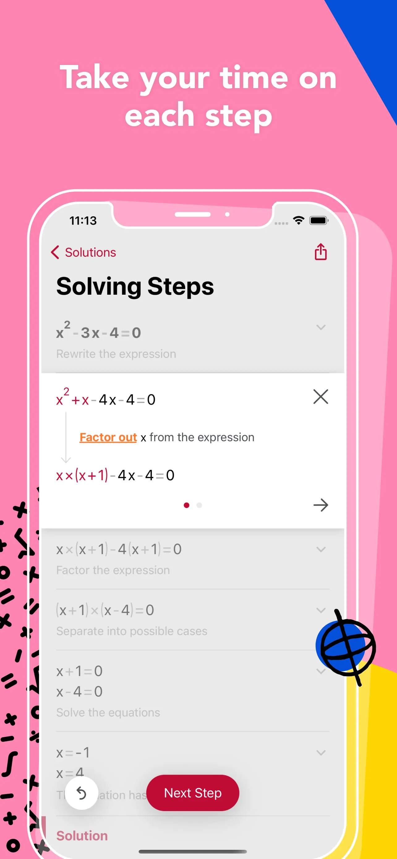 Photomath iphone screenshot 4