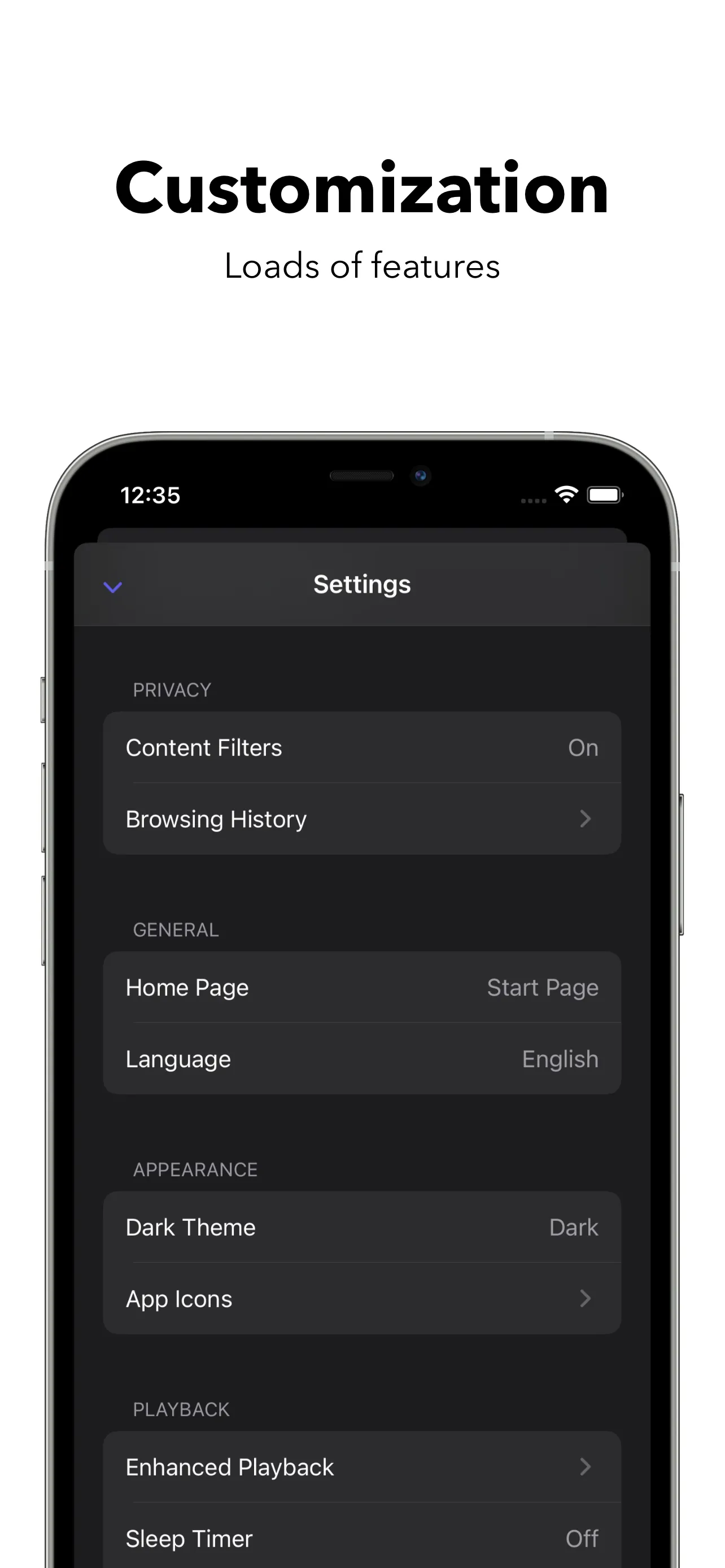 Video Lite iphone screenshot 6