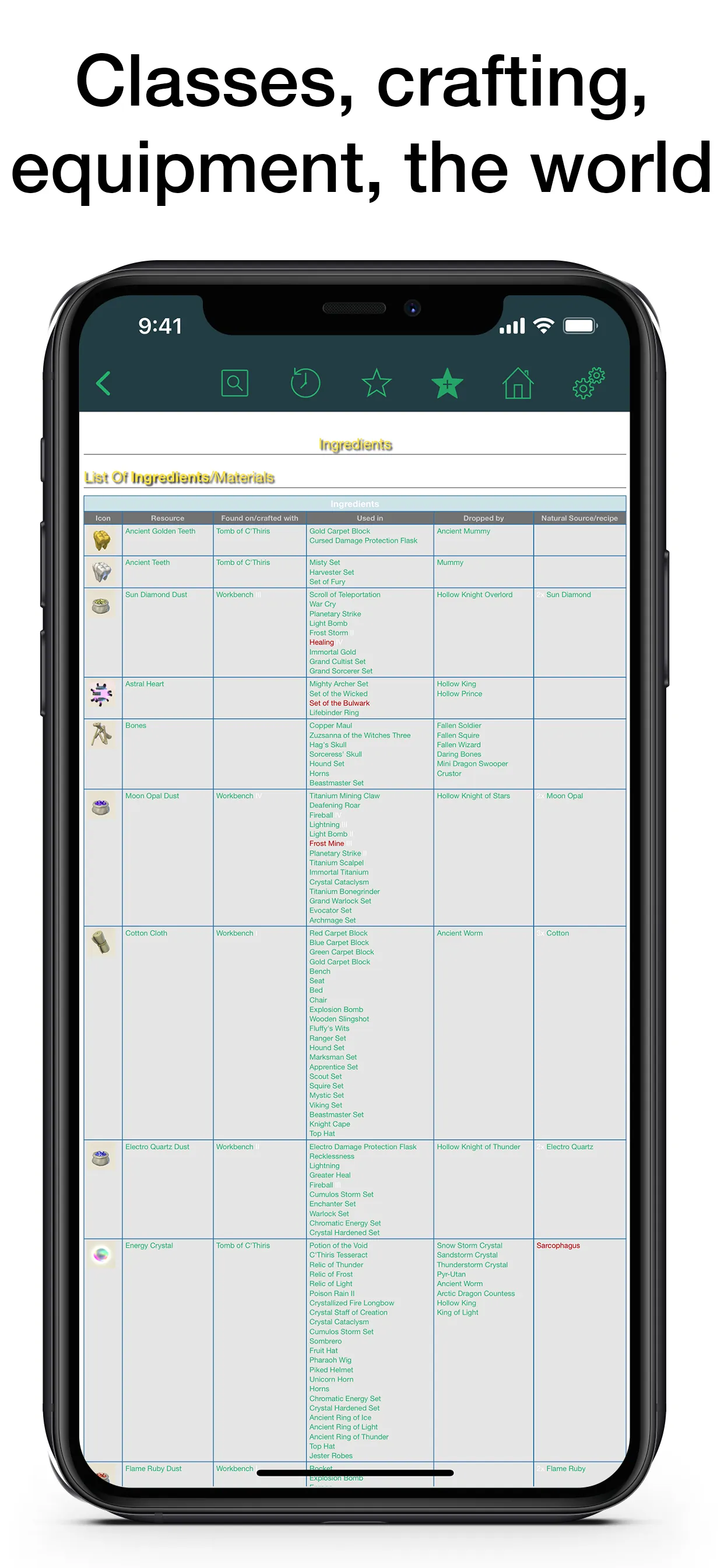Pocket Wiki for Portal Knights iphone screenshot 2