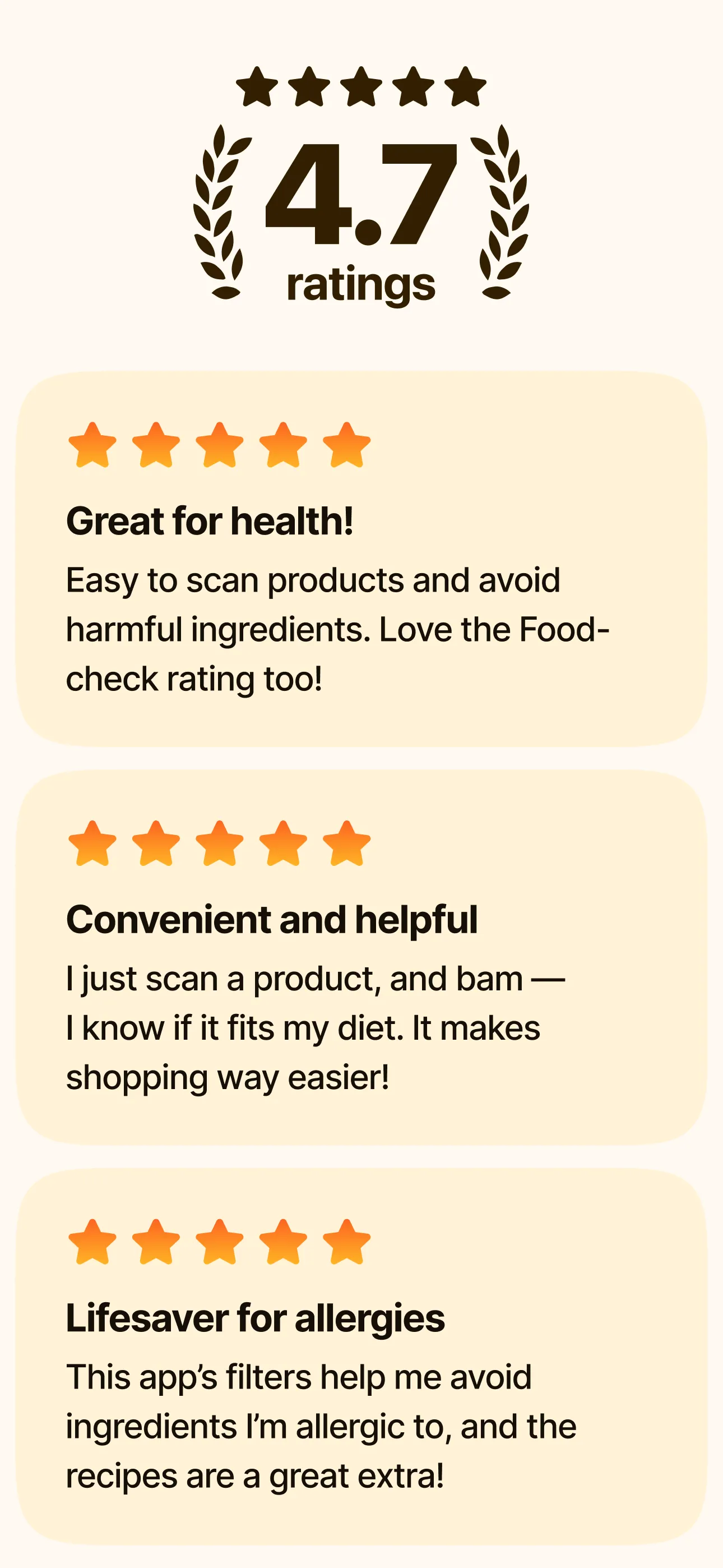 Food Check: AI Product Scanner iphone screenshot 8