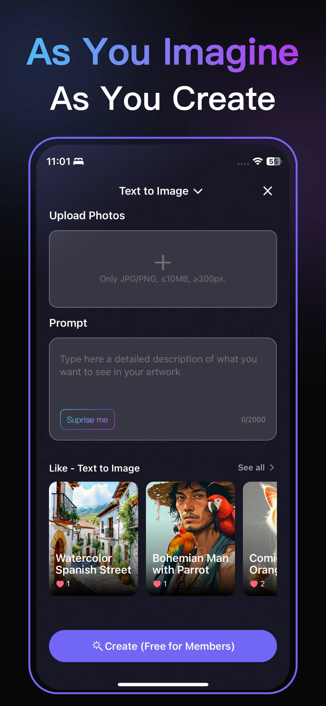 Dreamlux -AI Video Art Creator iphone screenshot 6