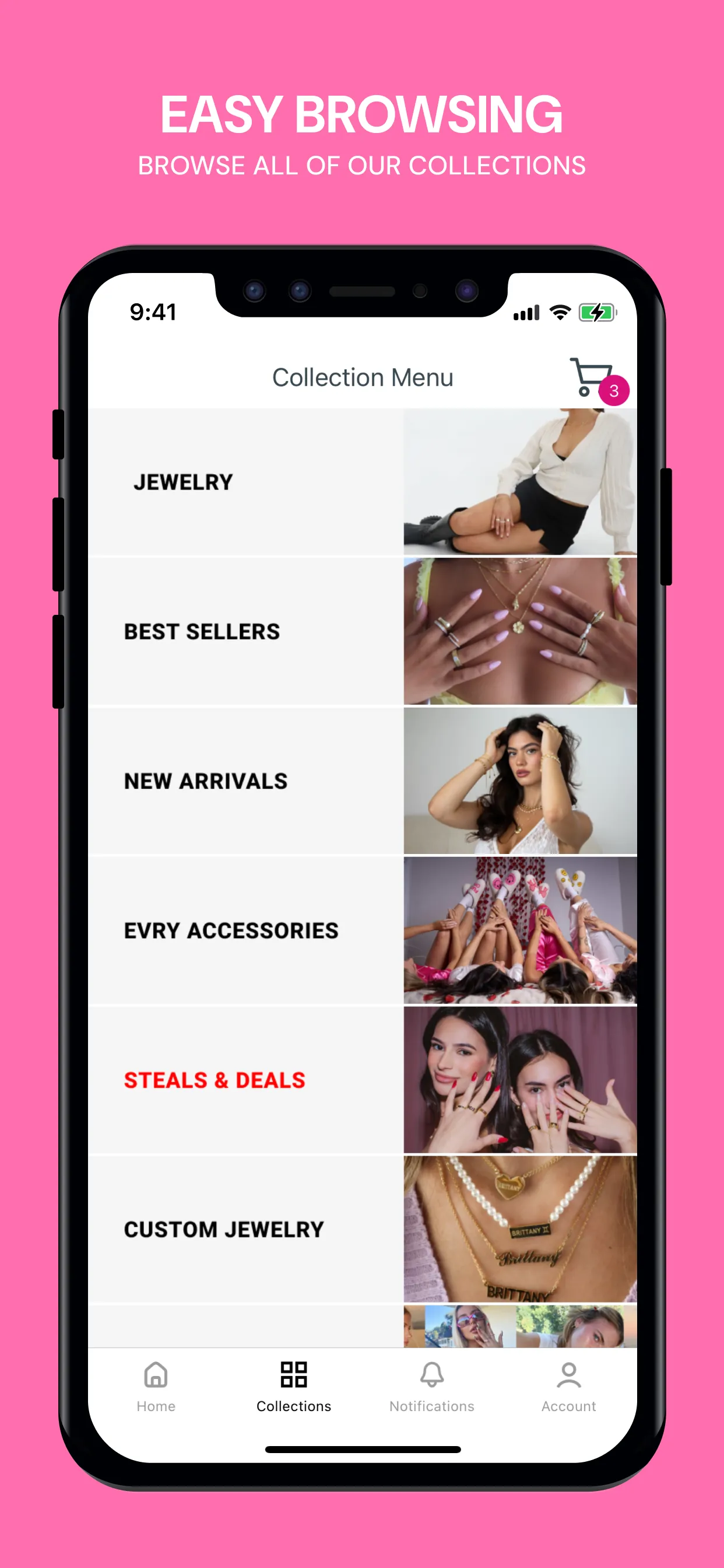 Evry Jewels iphone screenshot 3