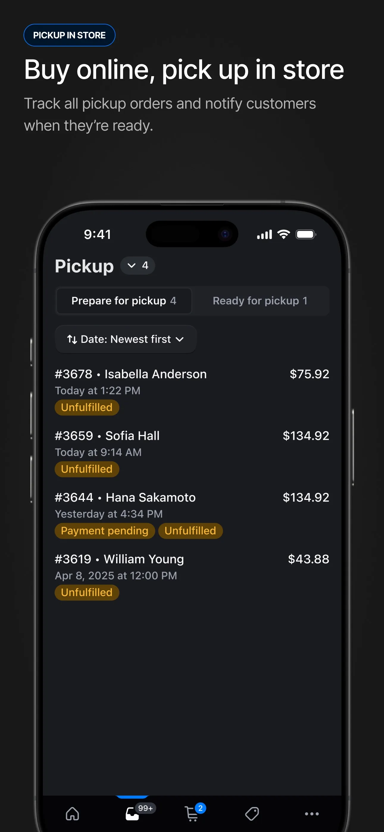 Shopify Point of Sale (POS) iphone screenshot 4