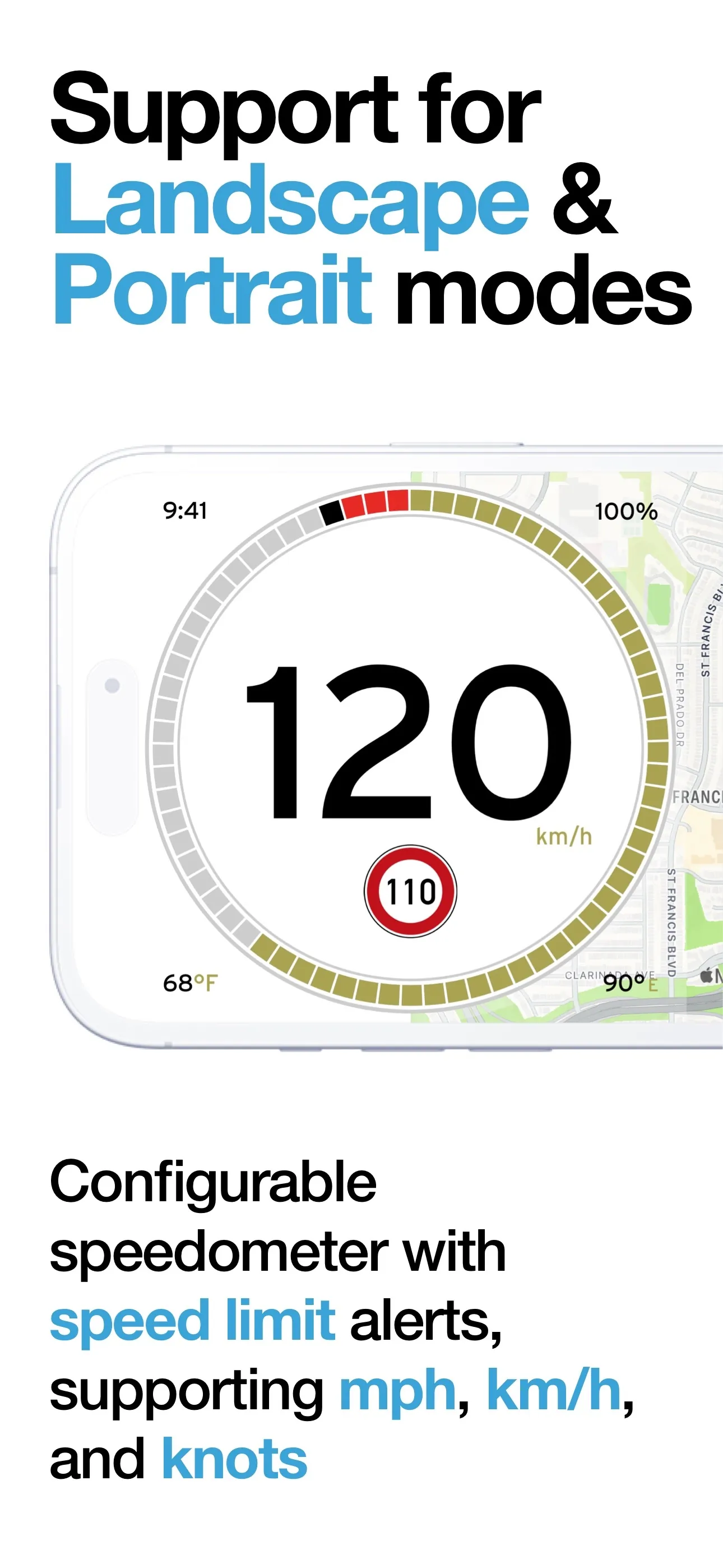 Speedometer GPS Digital MPH iphone screenshot 8