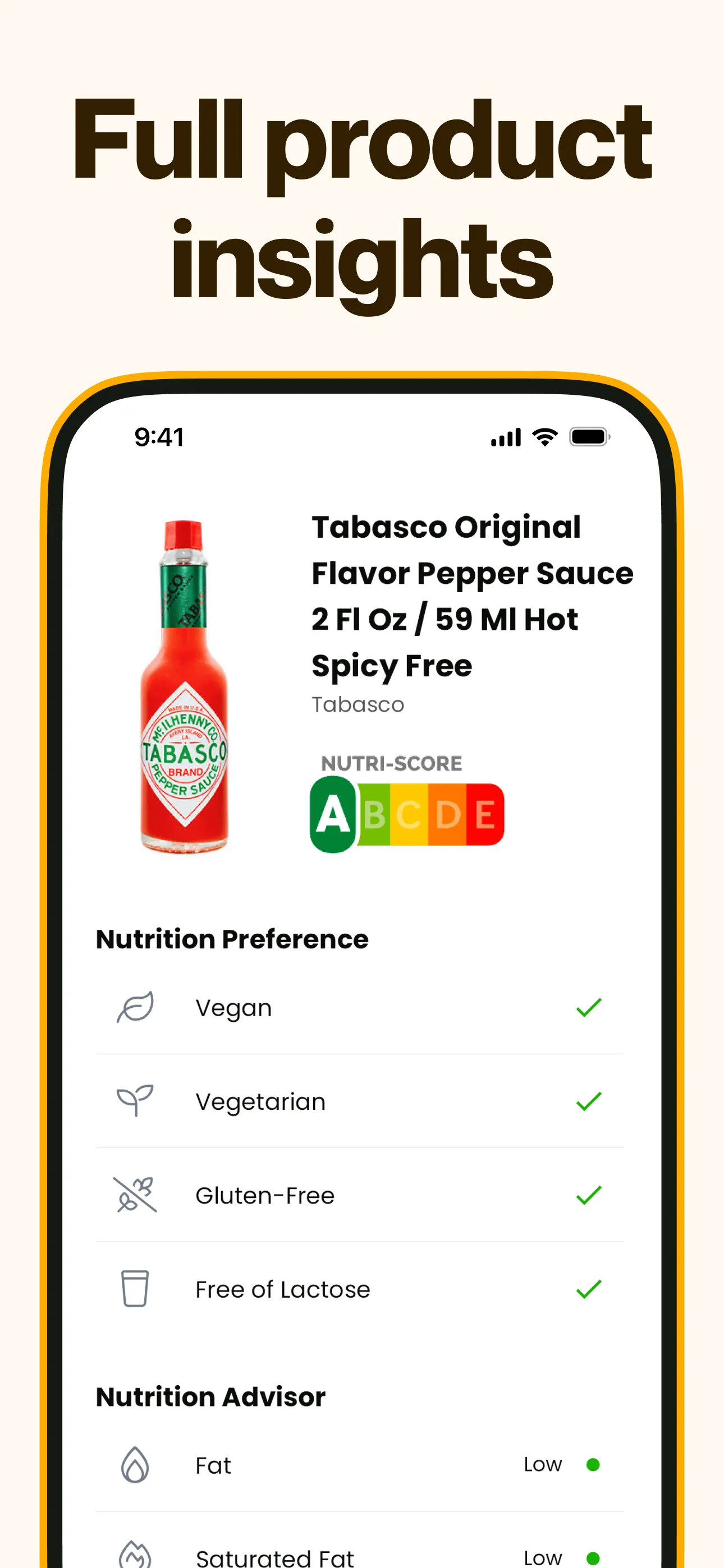 Food Check: AI Product Scanner iphone screenshot 3