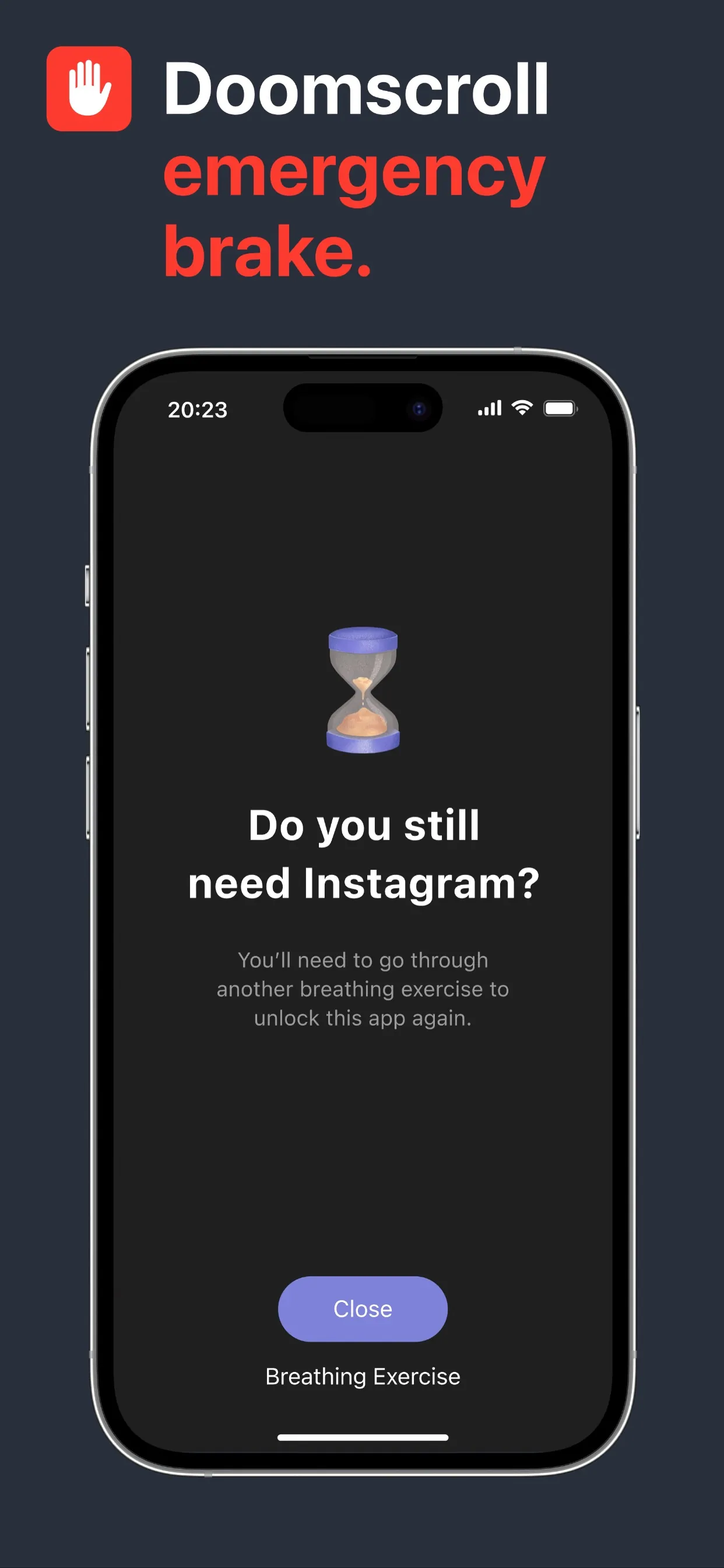 one sec | screen time + focus iphone screenshot 5