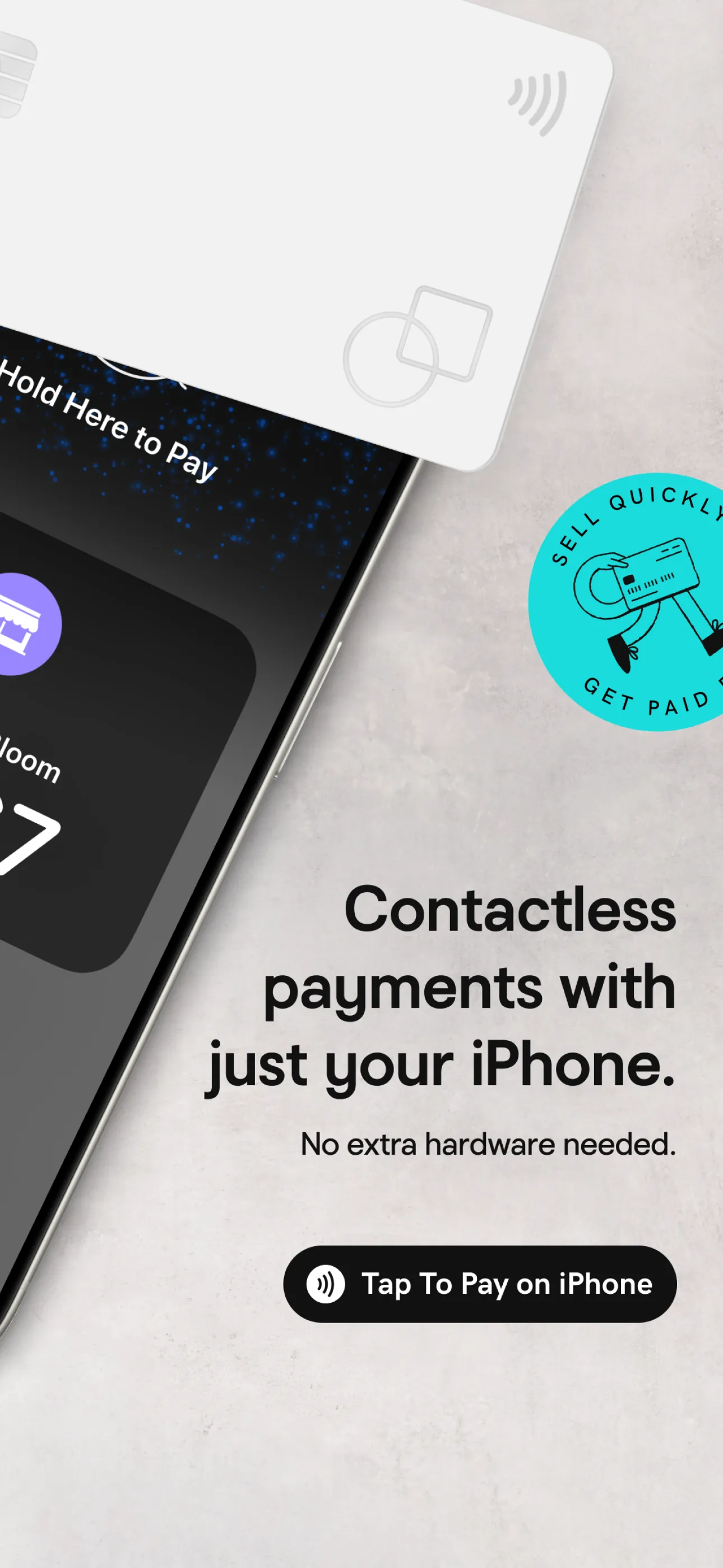 GoDaddy: POS & Tap to Pay iphone screenshot 1