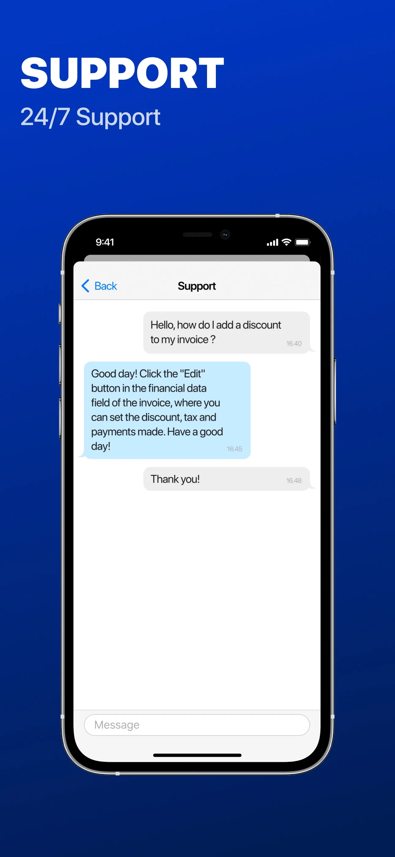 Invoice Maker - Docly iphone screenshot 5