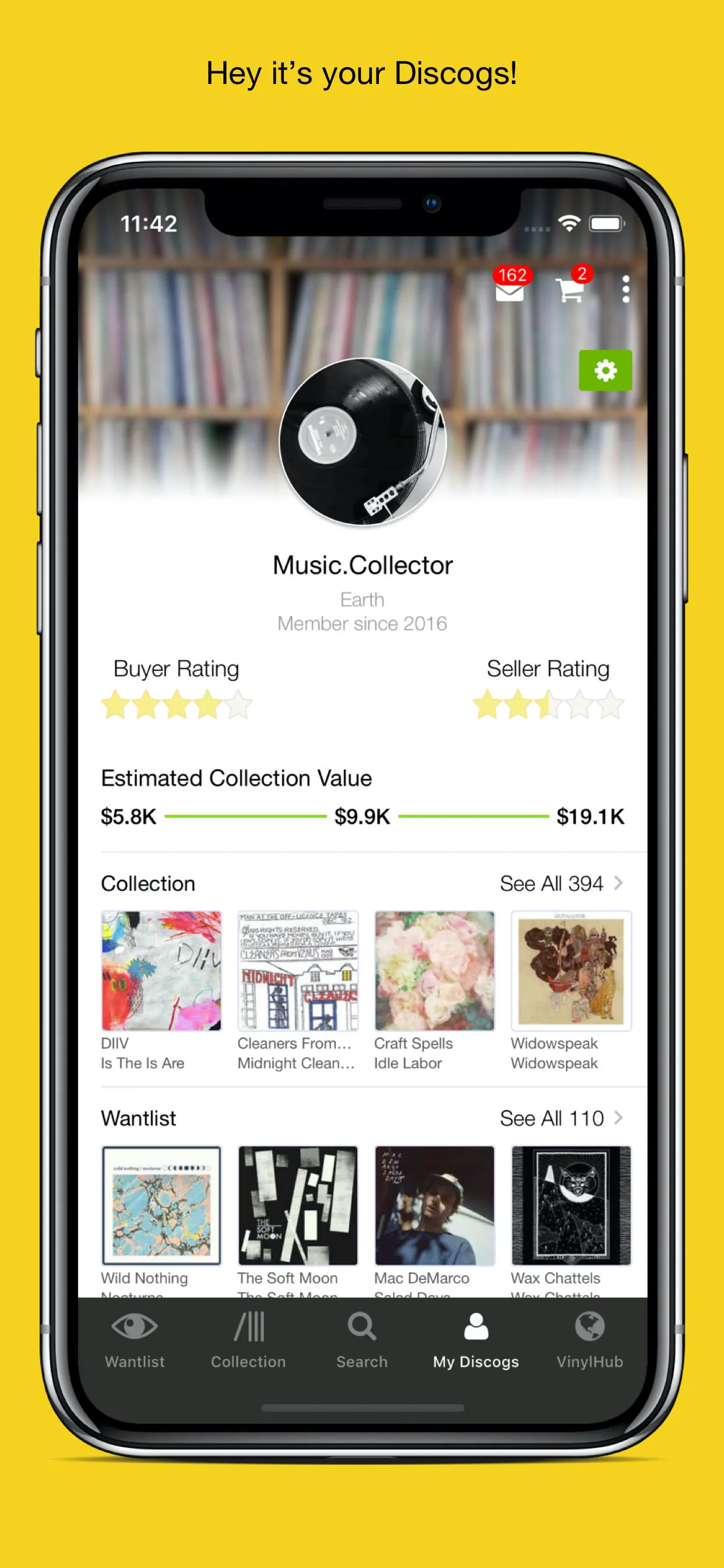Discogs iphone screenshot 5